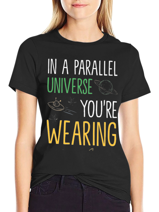 Parallel Universe Graphic T-Shirt - Novelty Space Tee