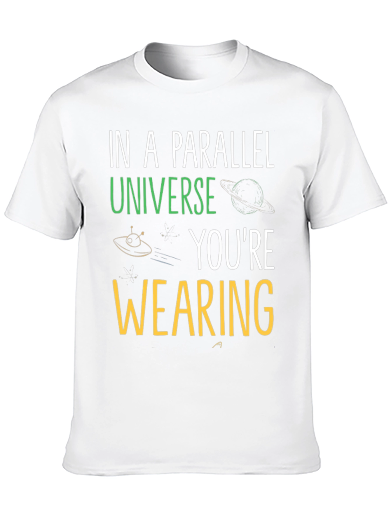 Parallel Universe Graphic T-Shirt - Novelty Space Tee