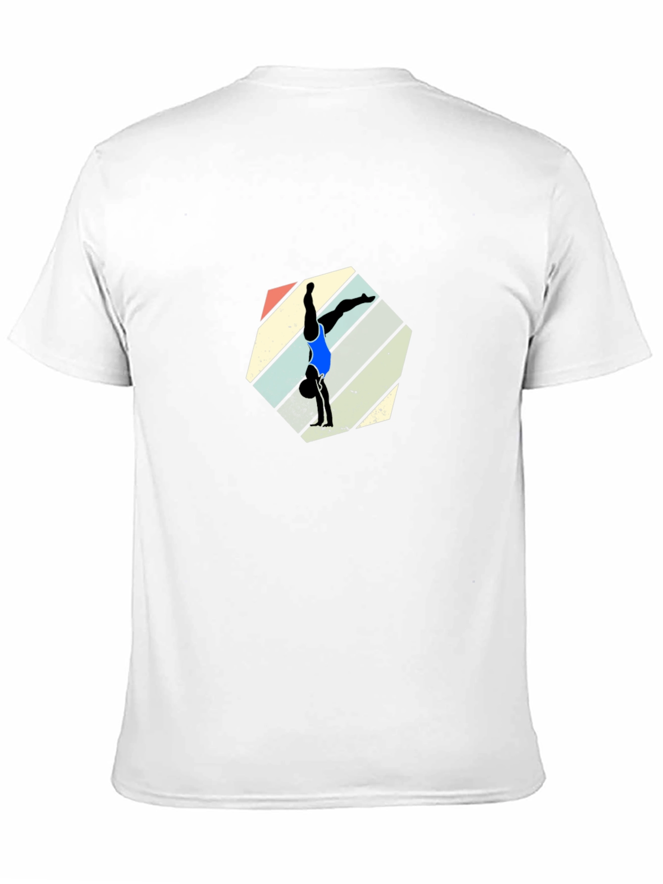 Retro Handstand T-Shirt - Unique Gymnastics Design