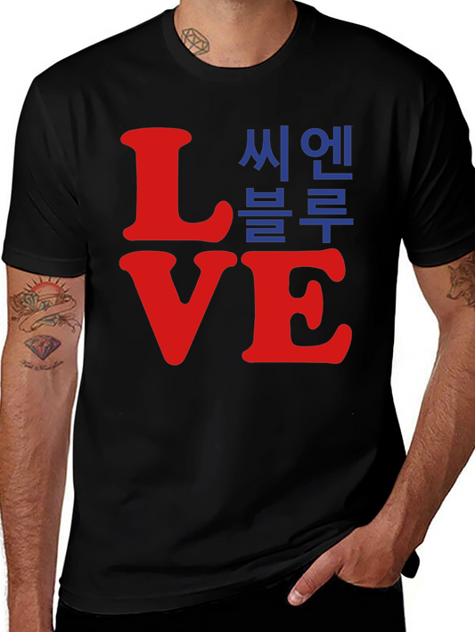 Love CNBLUE Red and Blue T-Shirt