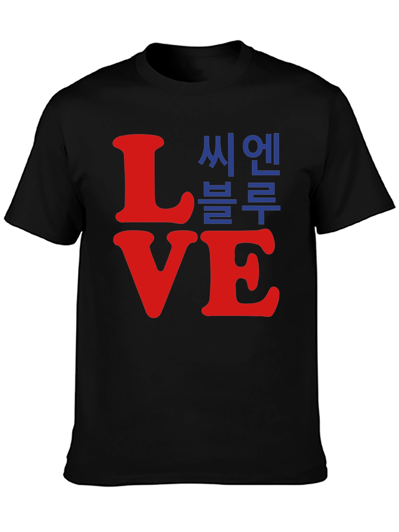 Love CNBLUE Red and Blue T-Shirt