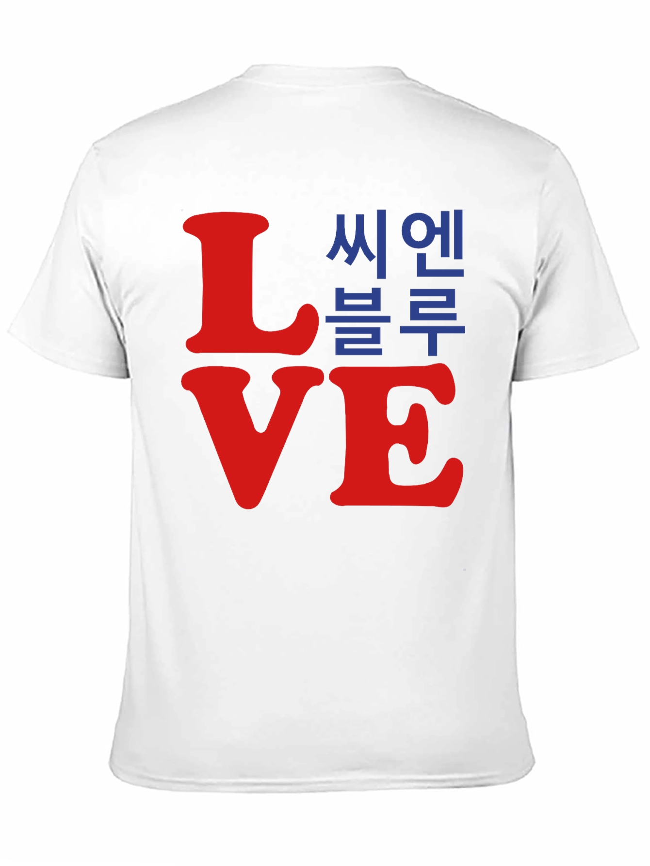 Love CNBLUE Red and Blue T-Shirt