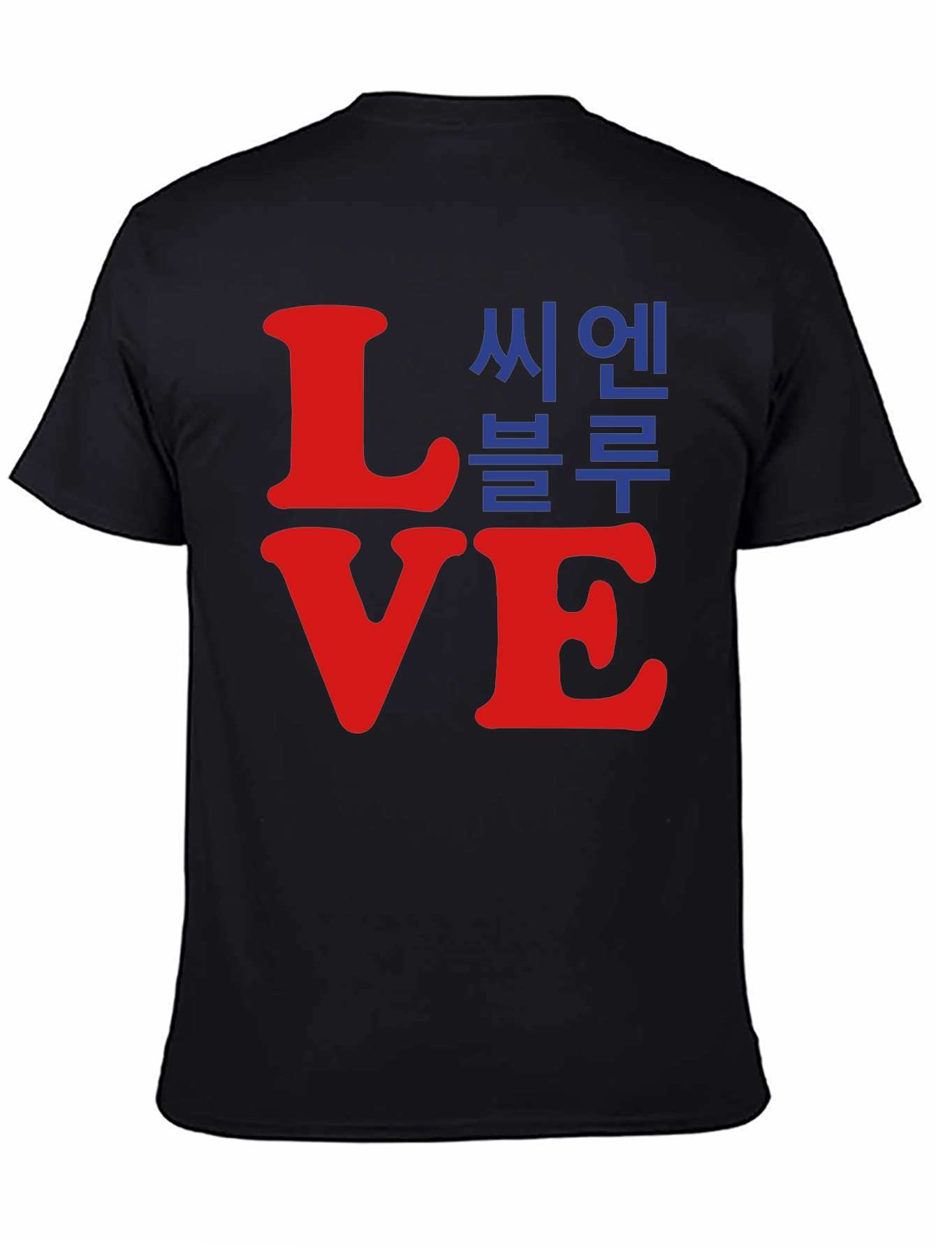 Love CNBLUE Red and Blue T-Shirt