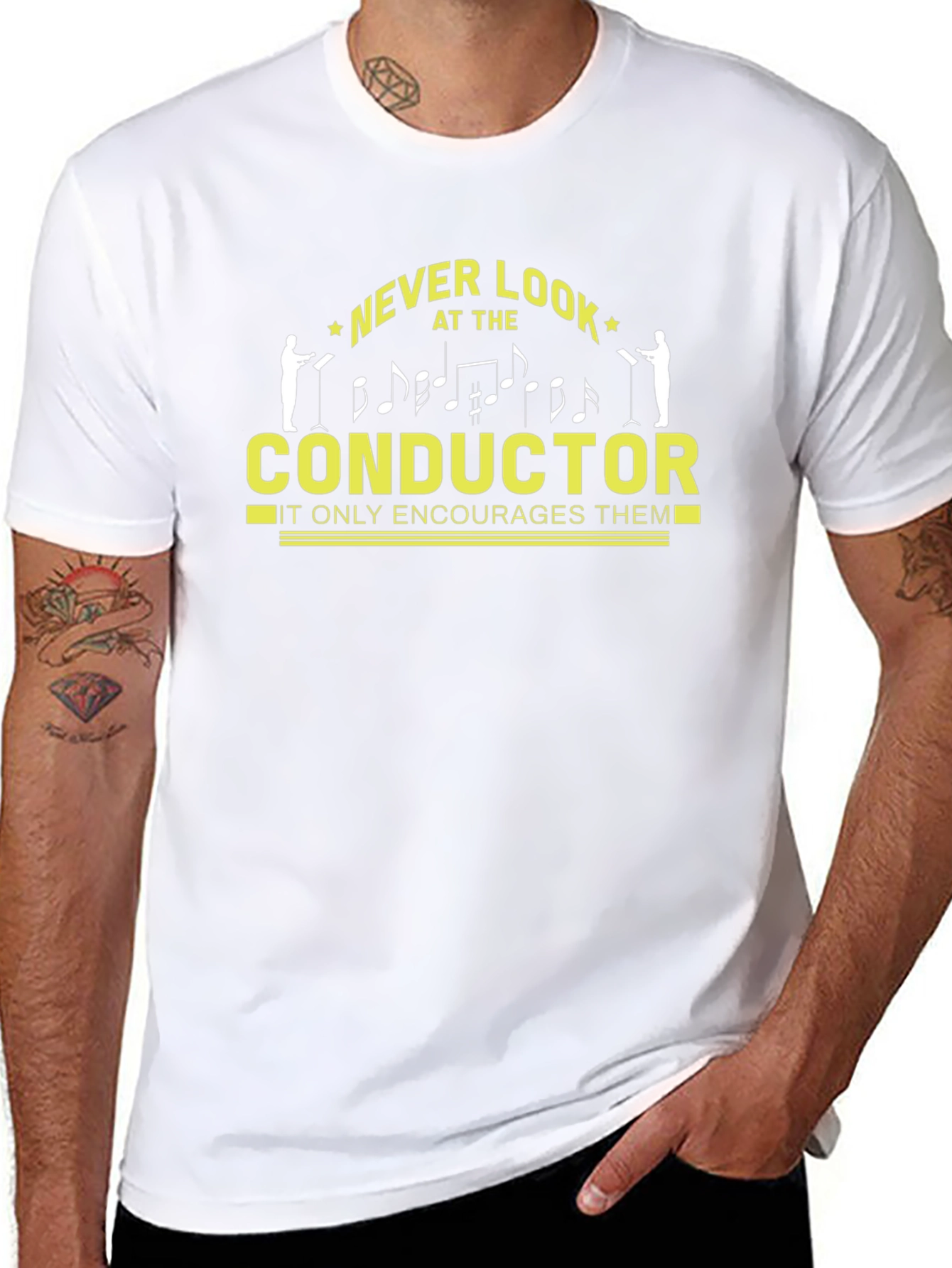 Never Look At The Conductor T-Shirt