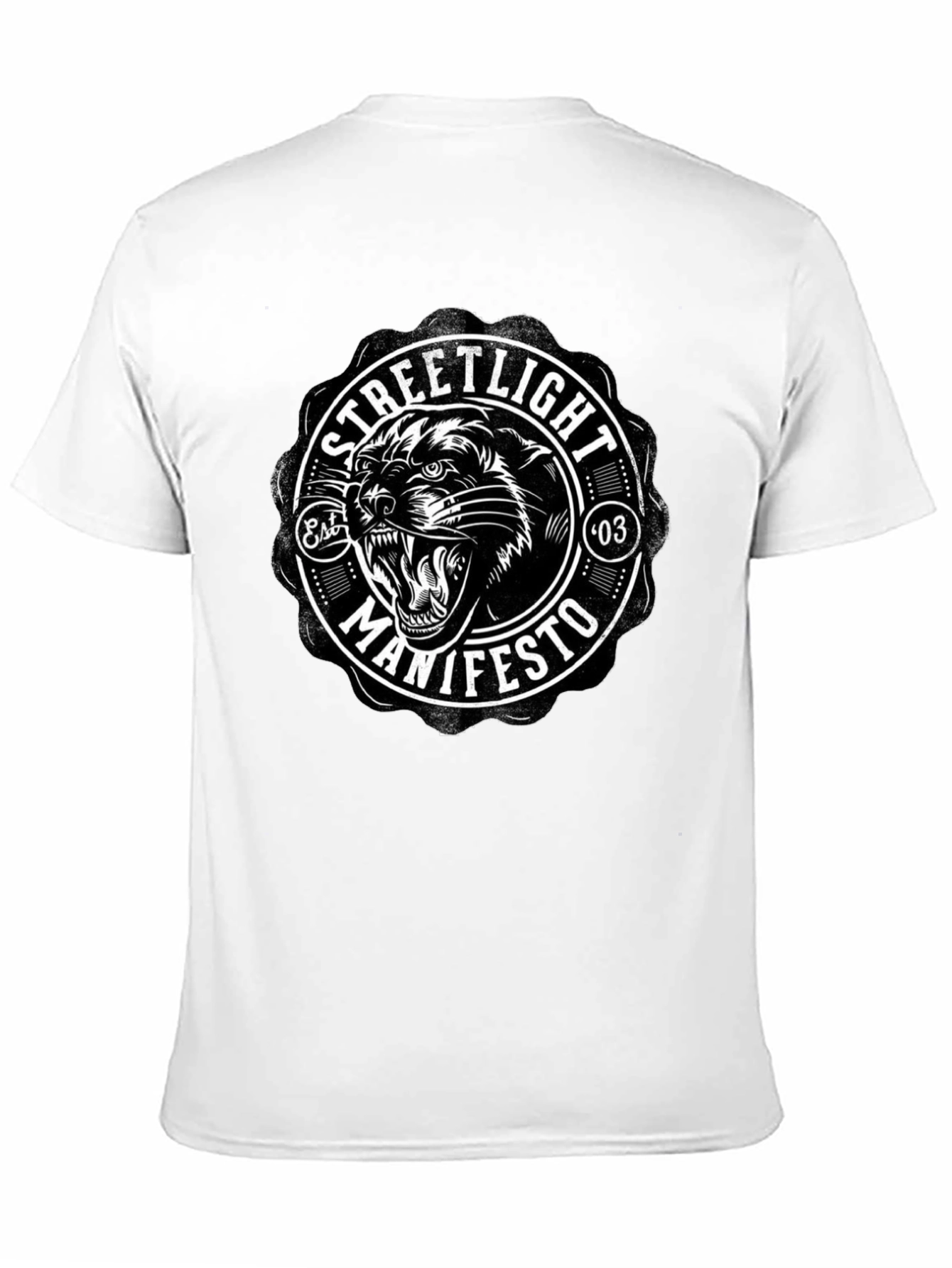 Streetlight Manifesto Panther Black T-Shirt