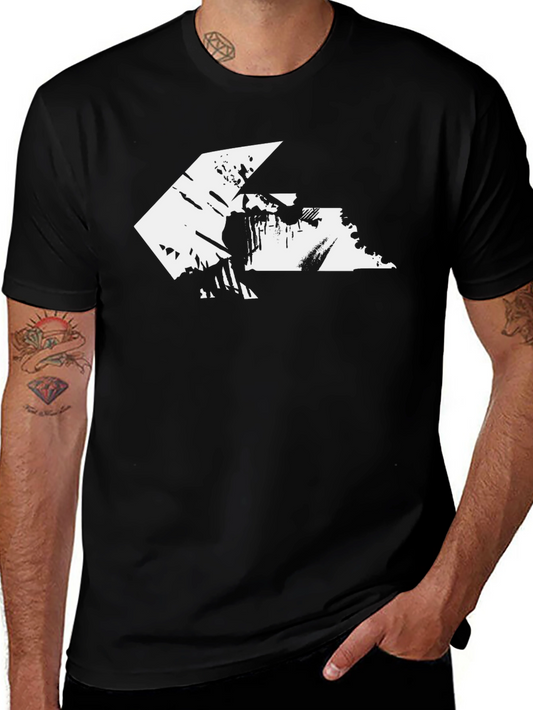Abstract Graphic Tee - Modern Streetwear T-Shirt