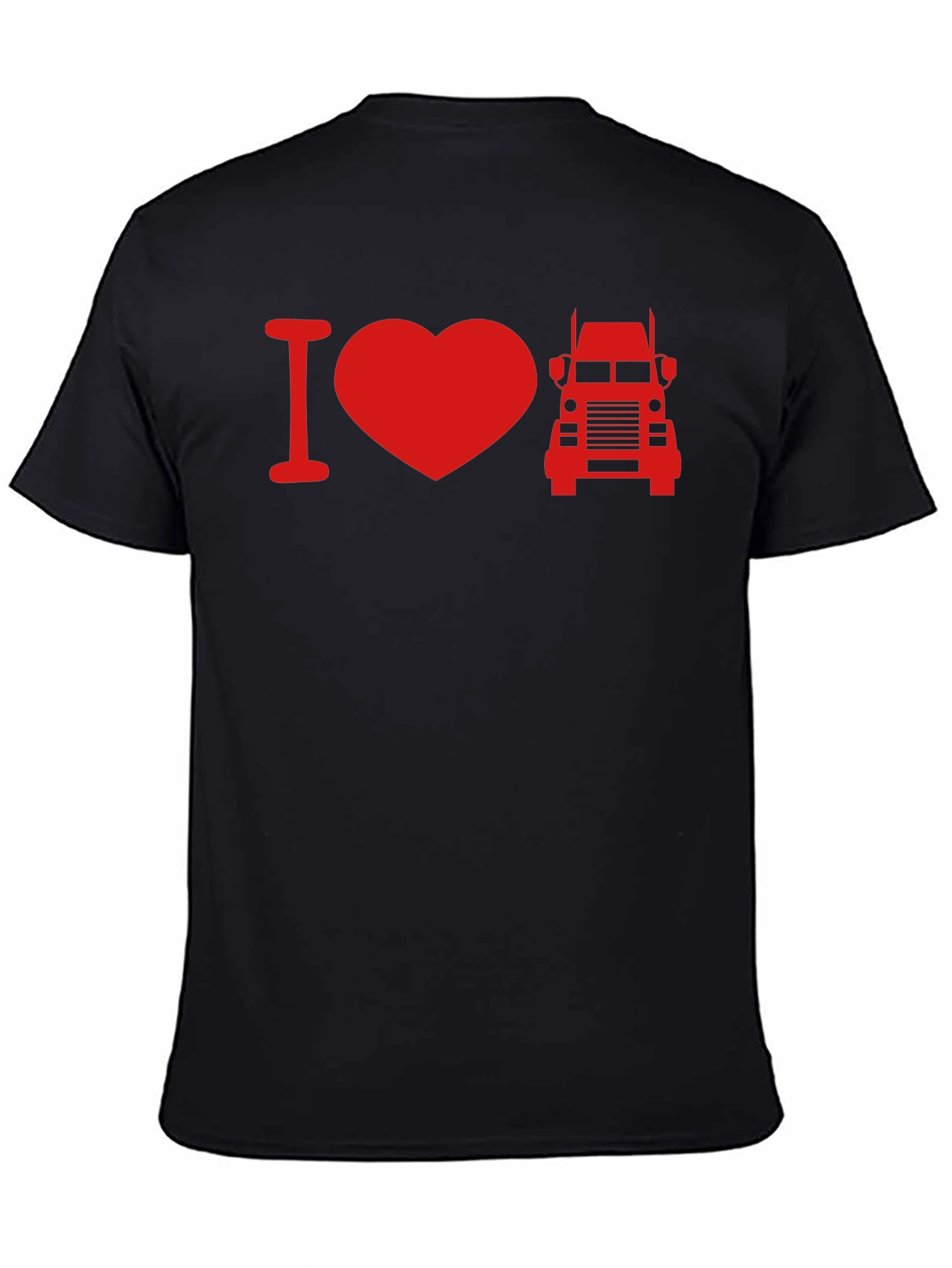 I Heart Trucks Black T-Shirt