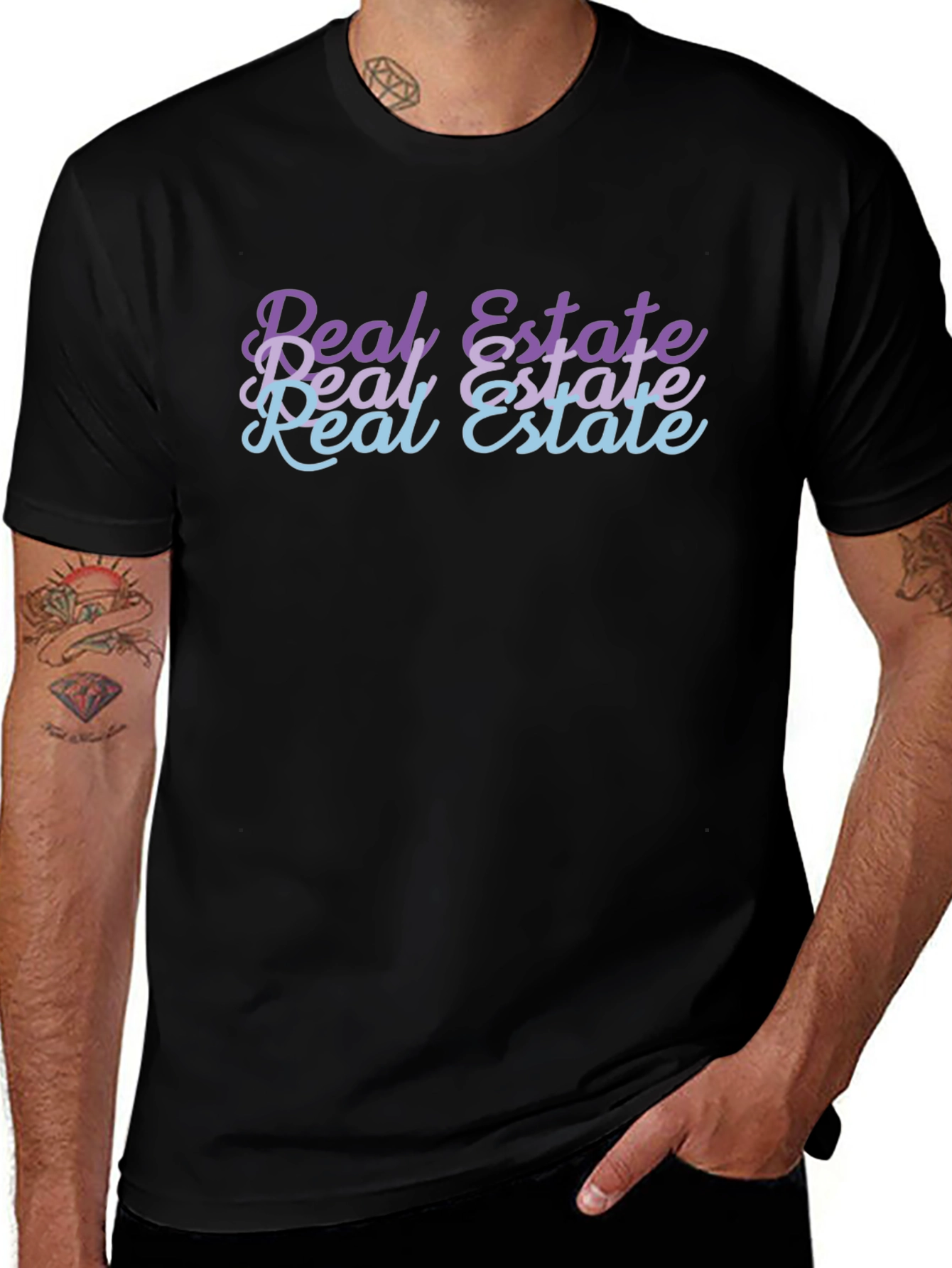 Real Estate Gradient T-Shirt