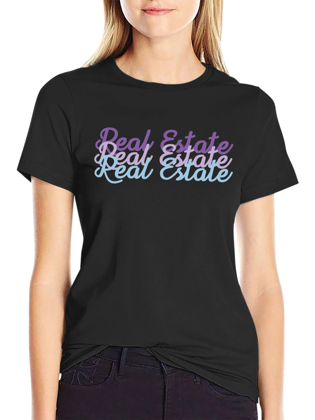 Real Estate Gradient T-Shirt