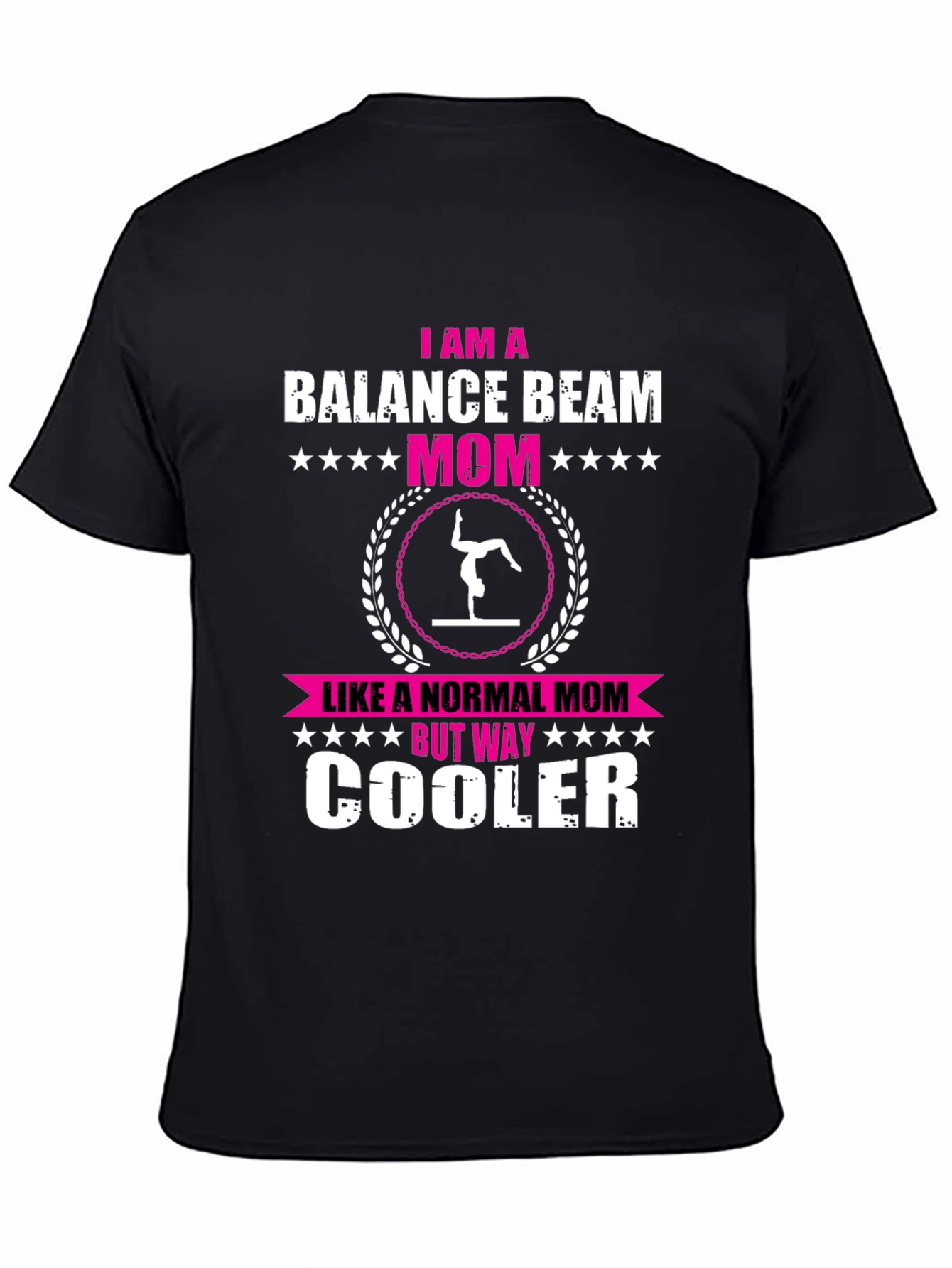 Balance Beam Mom Graphic T-Shirt