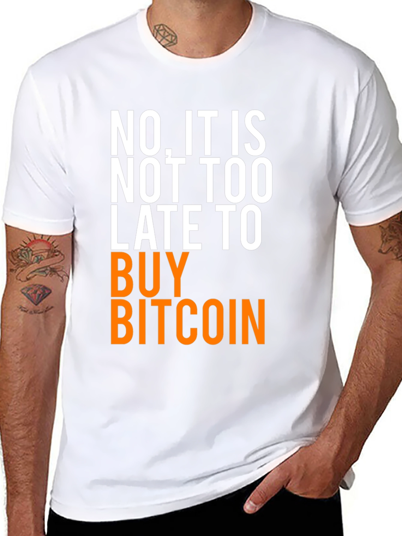 Bitcoin Crypto T-Shirt: Not Too Late!