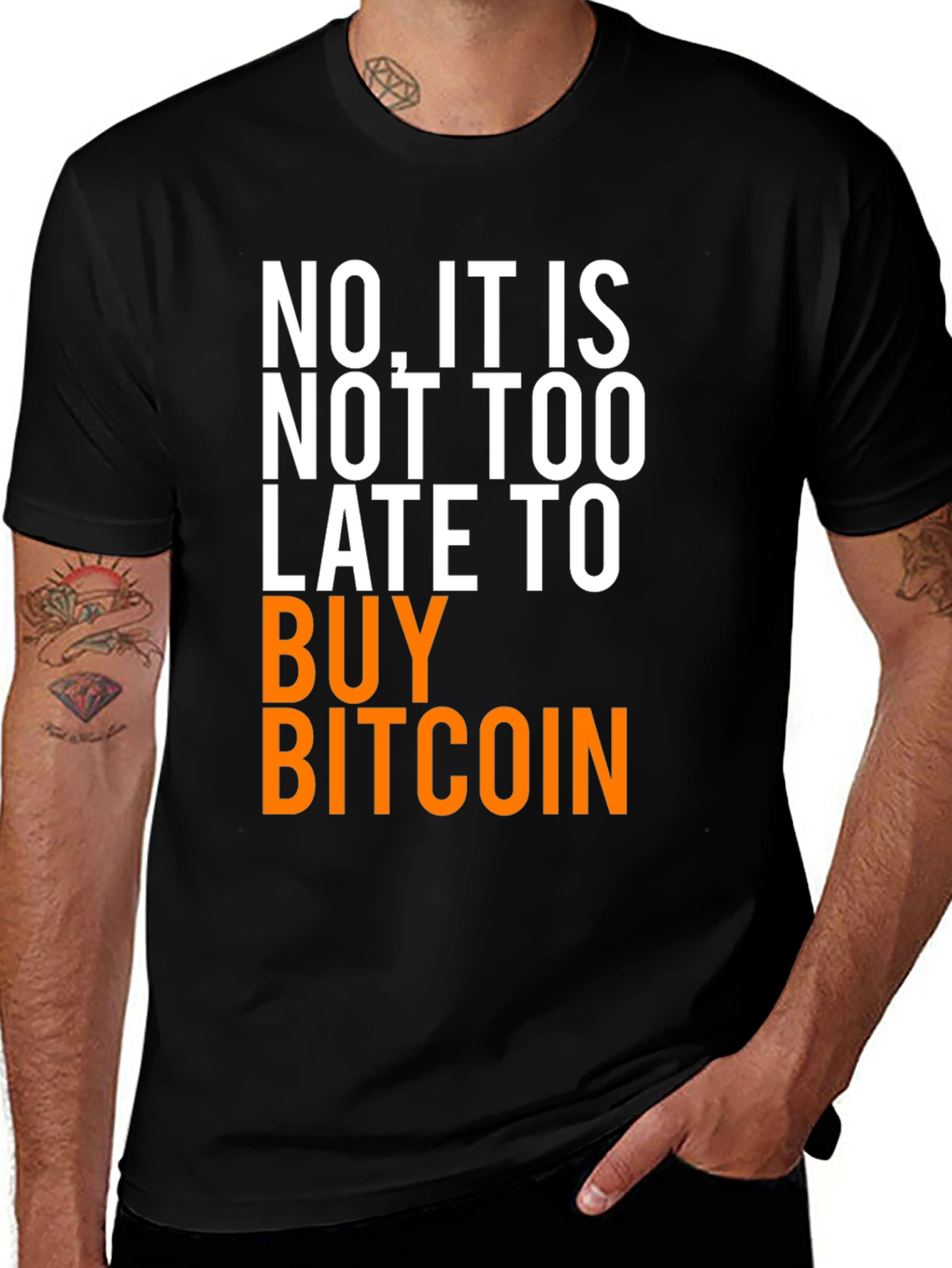 Bitcoin Crypto T-Shirt: Not Too Late!