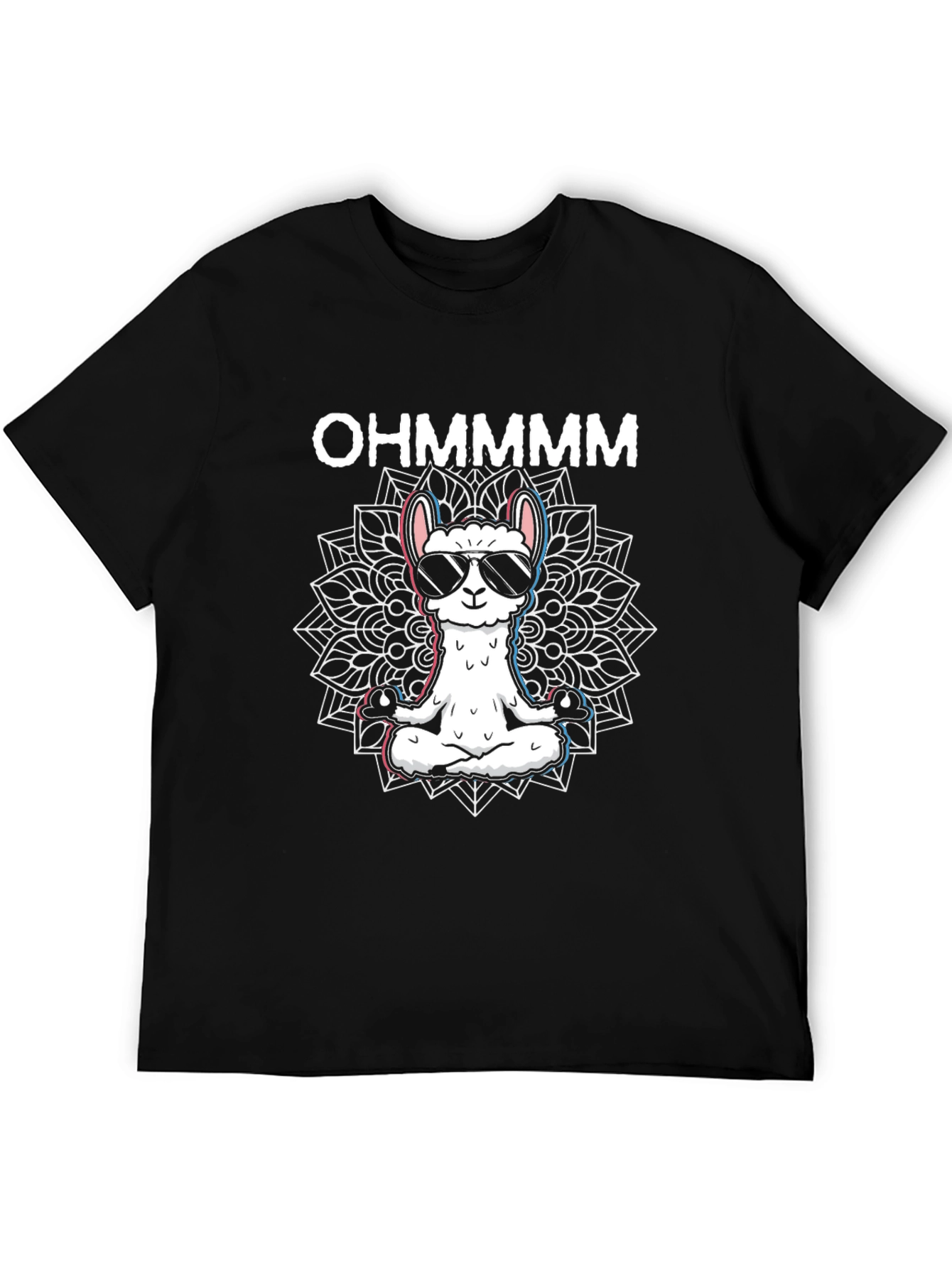 OHMMMM Llama Mandala T-Shirt