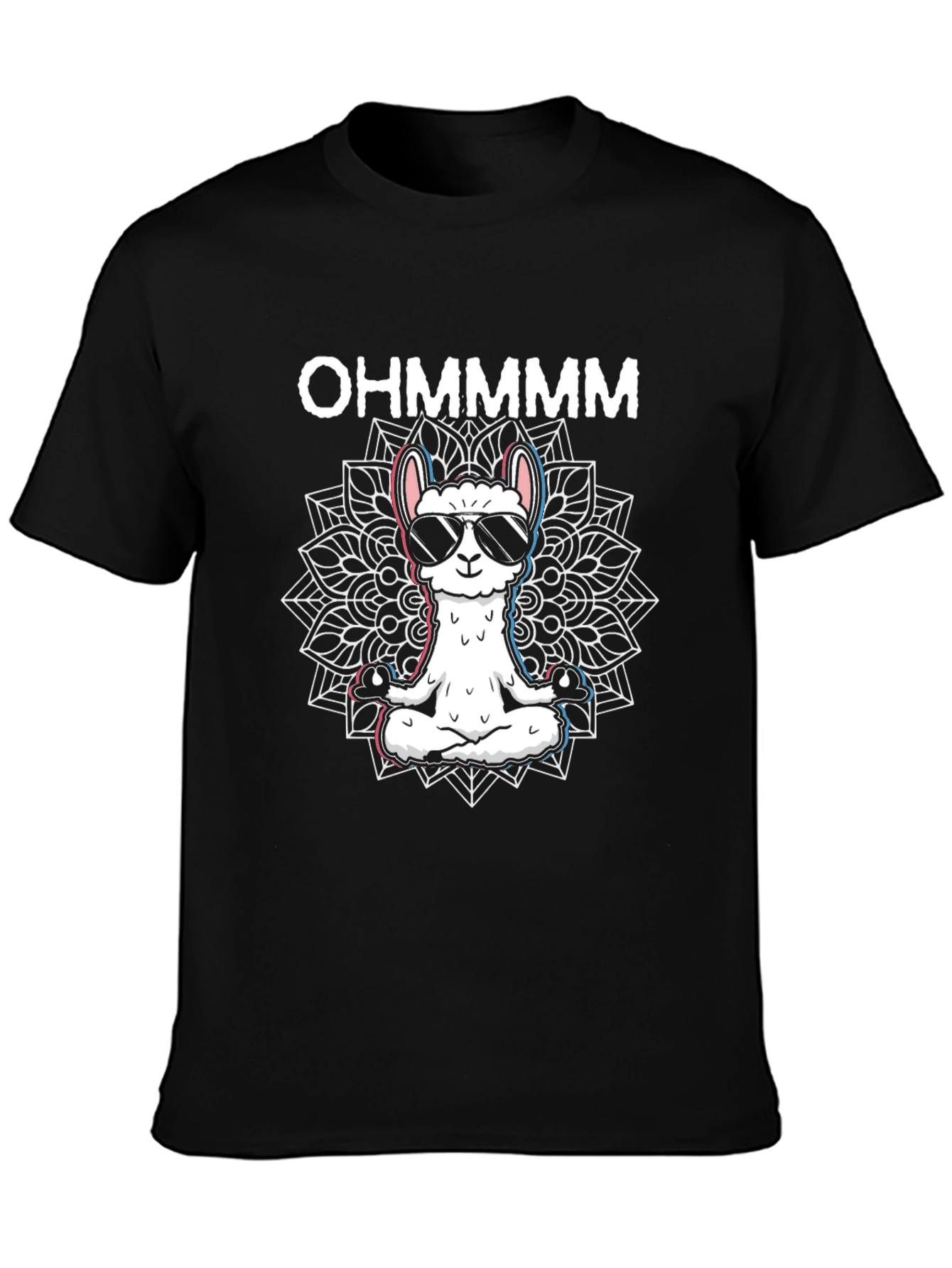 OHMMMM Llama Mandala T-Shirt