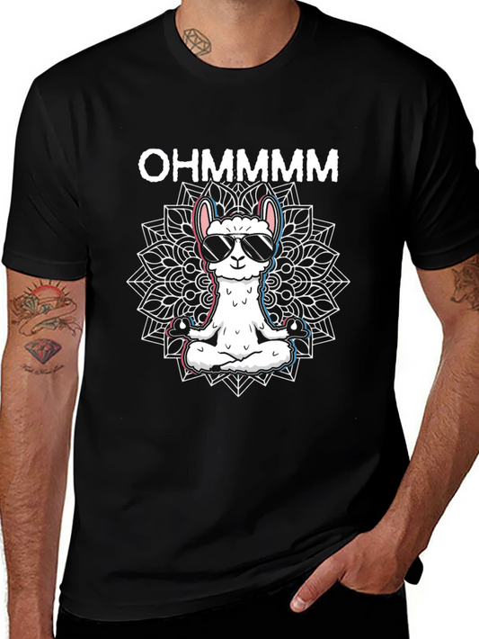 OHMMMM Llama Mandala T-Shirt
