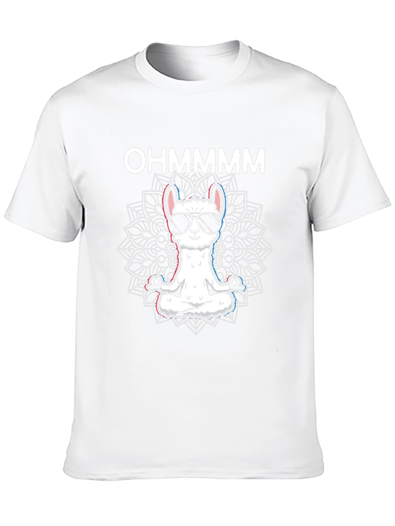 OHMMMM Llama Mandala T-Shirt