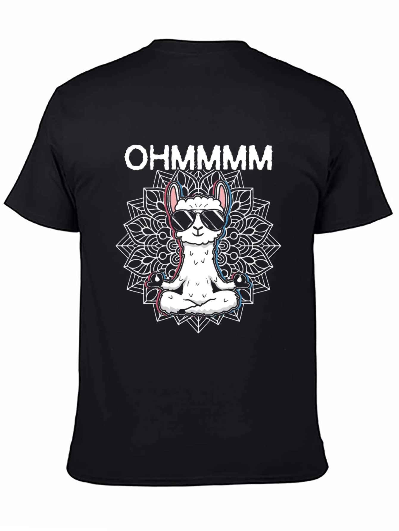 OHMMMM Llama Mandala T-Shirt
