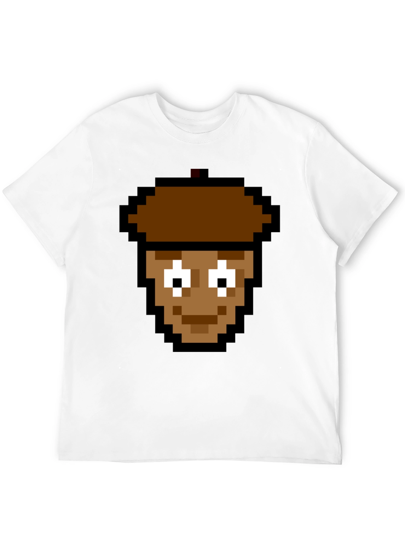 Pixel Acorn Character T-Shirt