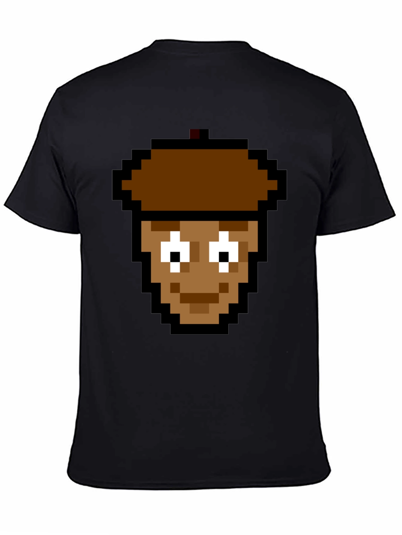 Pixel Acorn Character T-Shirt
