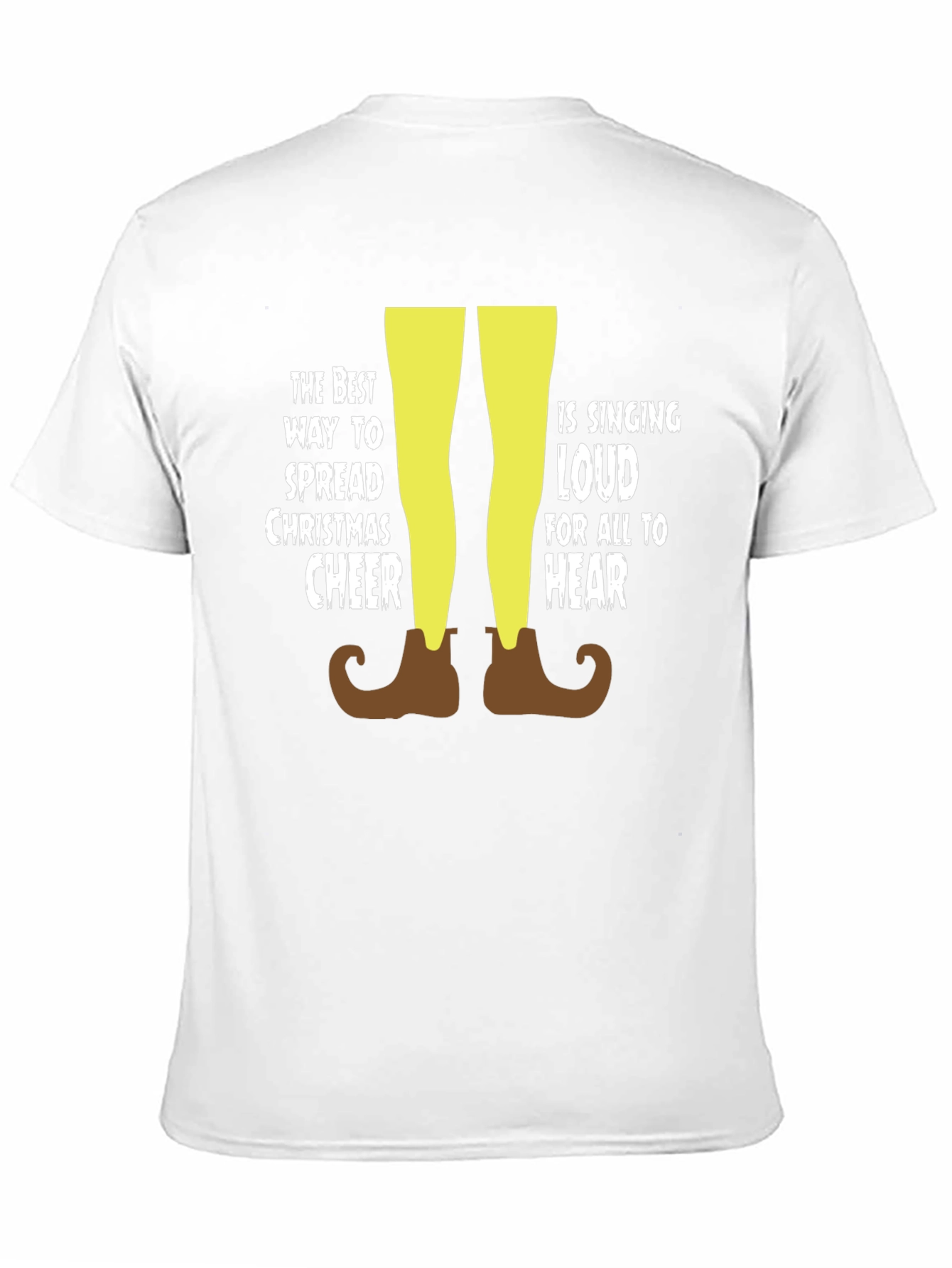 Christmas Cheer Elf T-Shirt - Sing Loud!