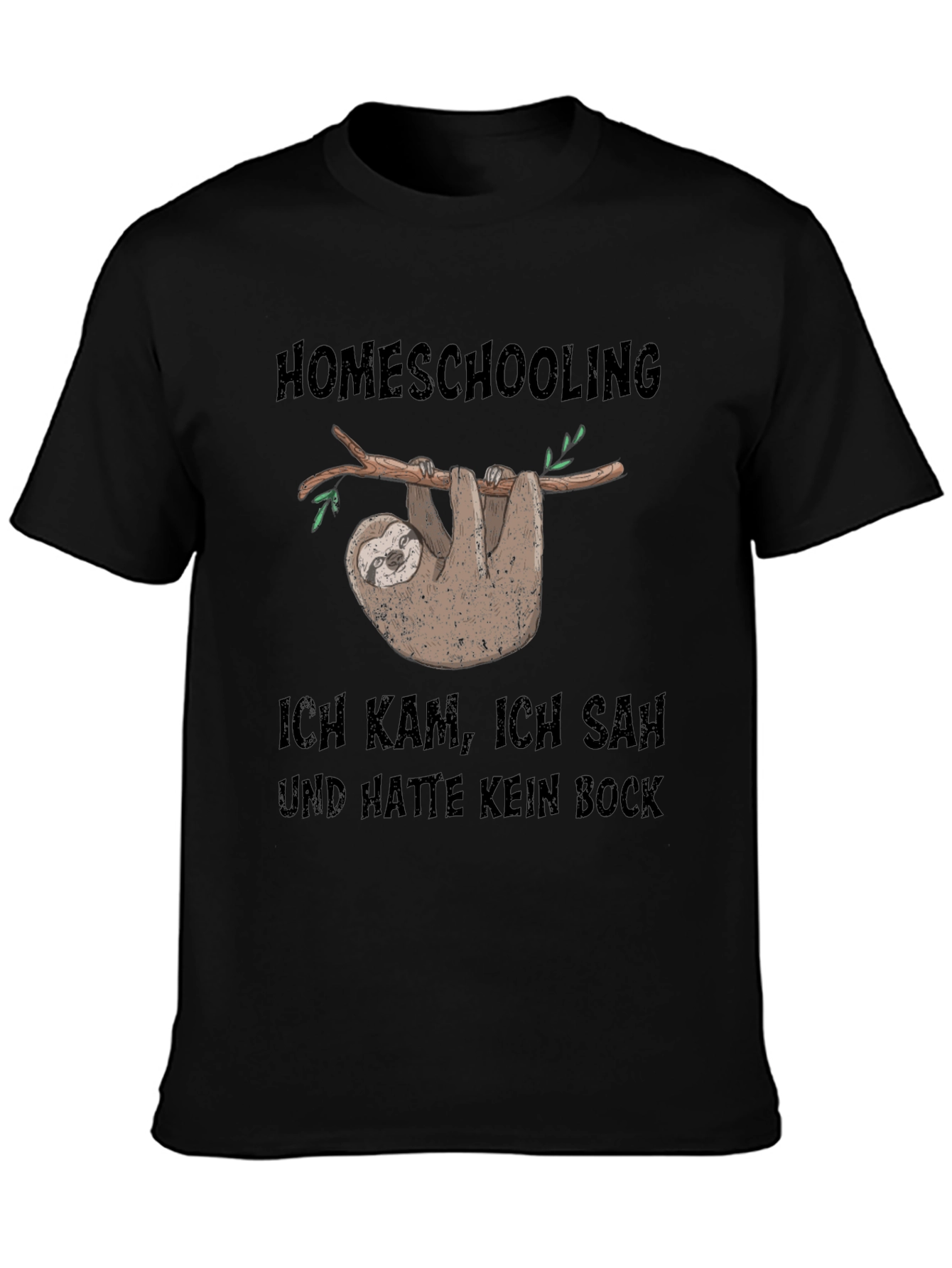 Homeschooling Sloth T-Shirt - Funny & Relatable!