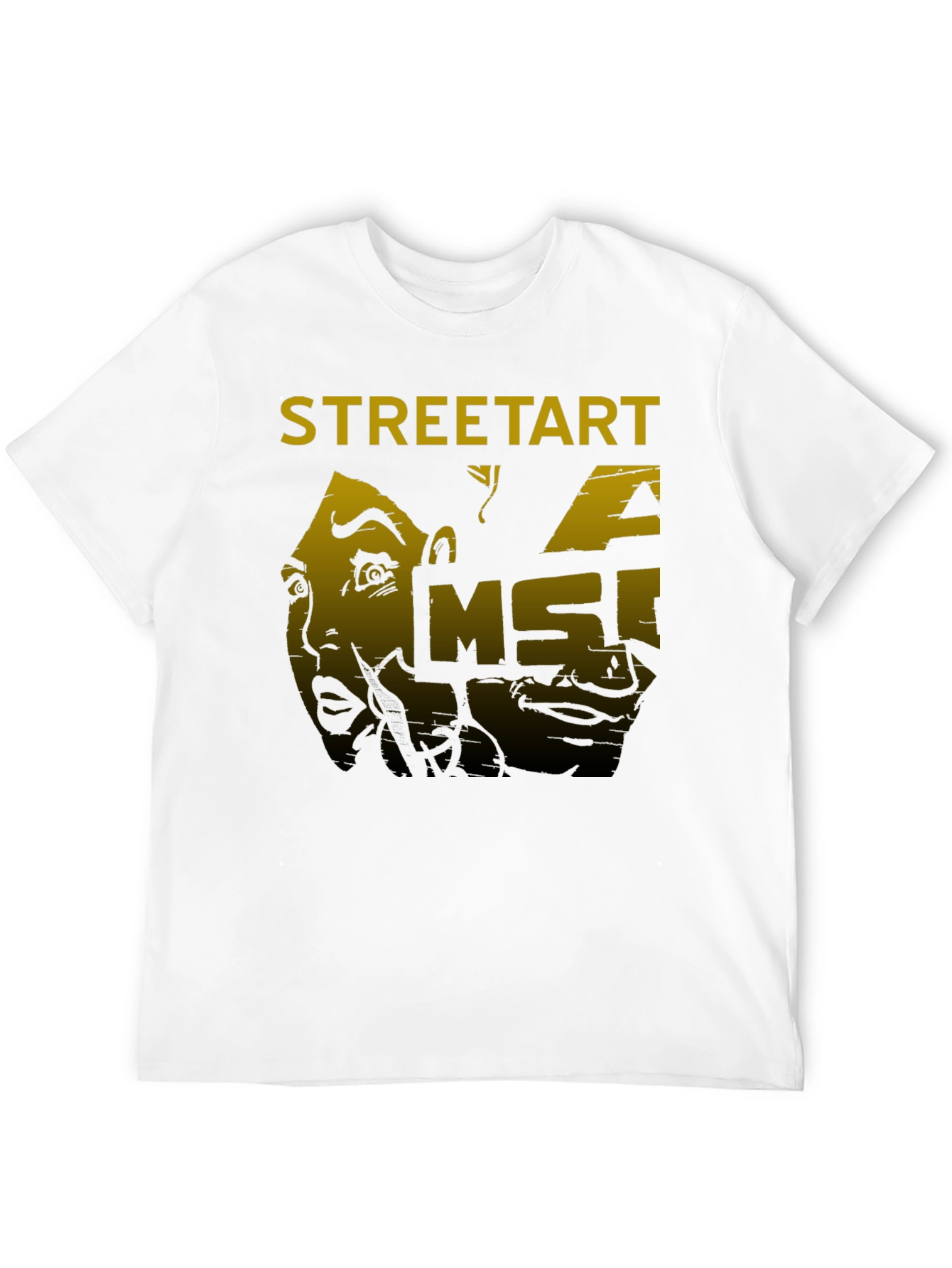 Street Art Graphic T-Shirt - MSI Design - Black