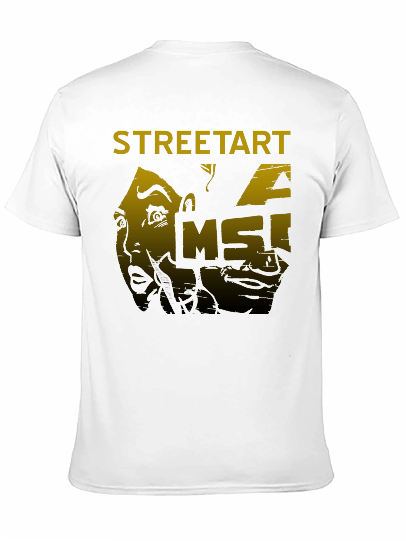 Street Art Graphic T-Shirt - MSI Design - Black
