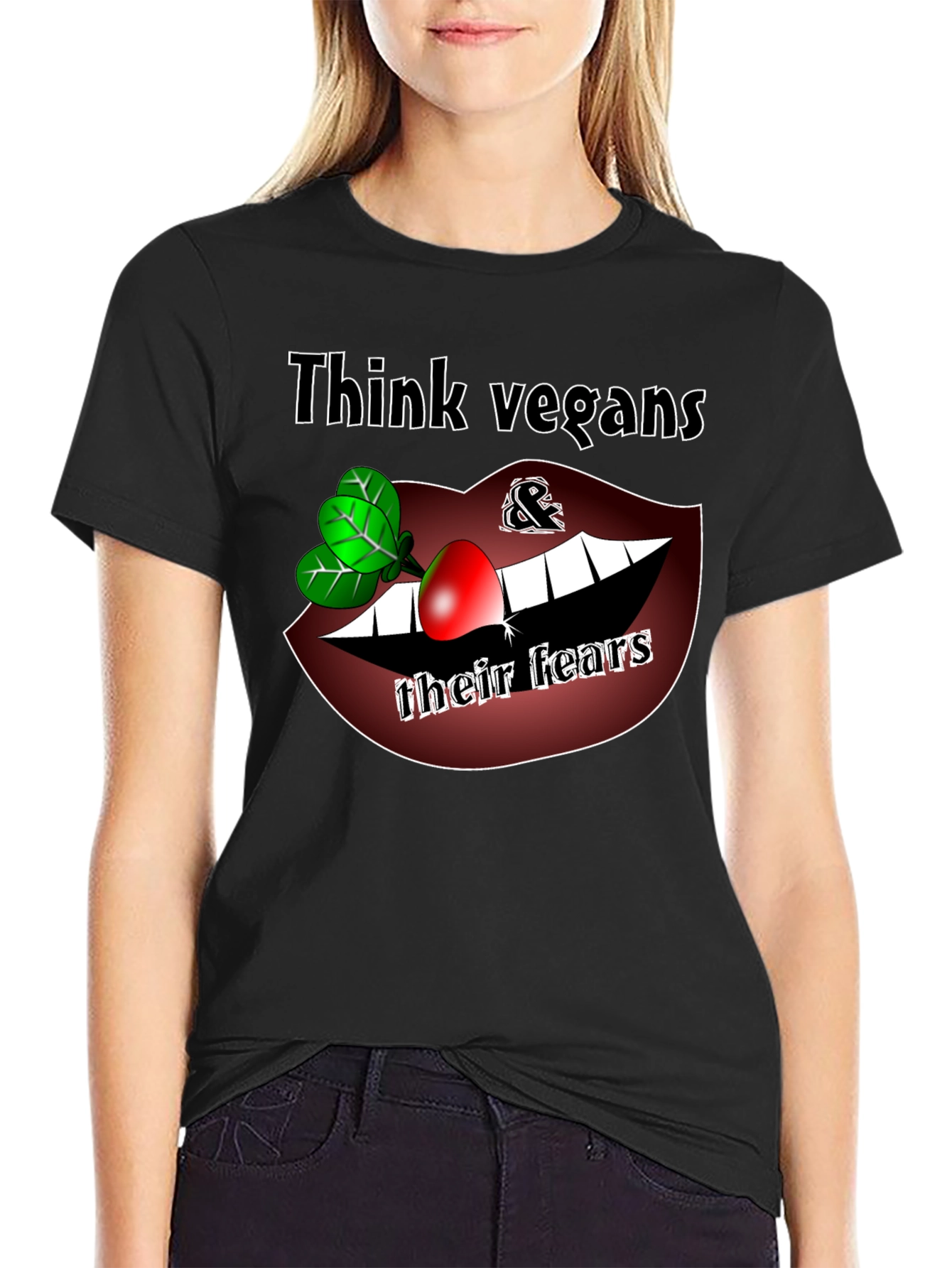 Think Vegans & Their Fears T-Shirt