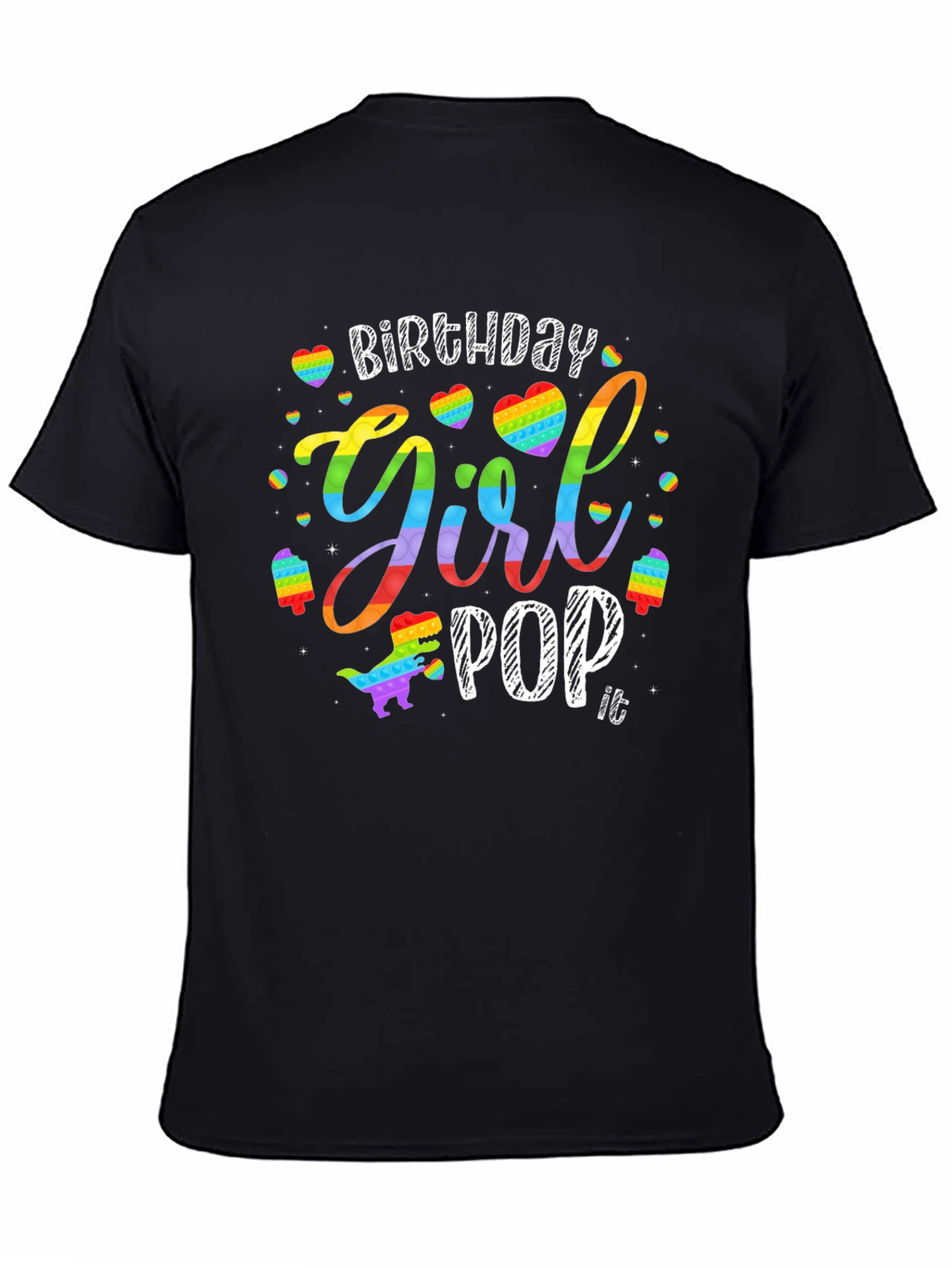 Birthday Girl Pop It T-Shirt