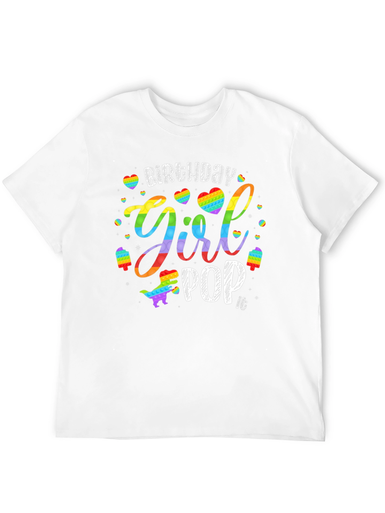 Birthday Girl Pop It T-Shirt