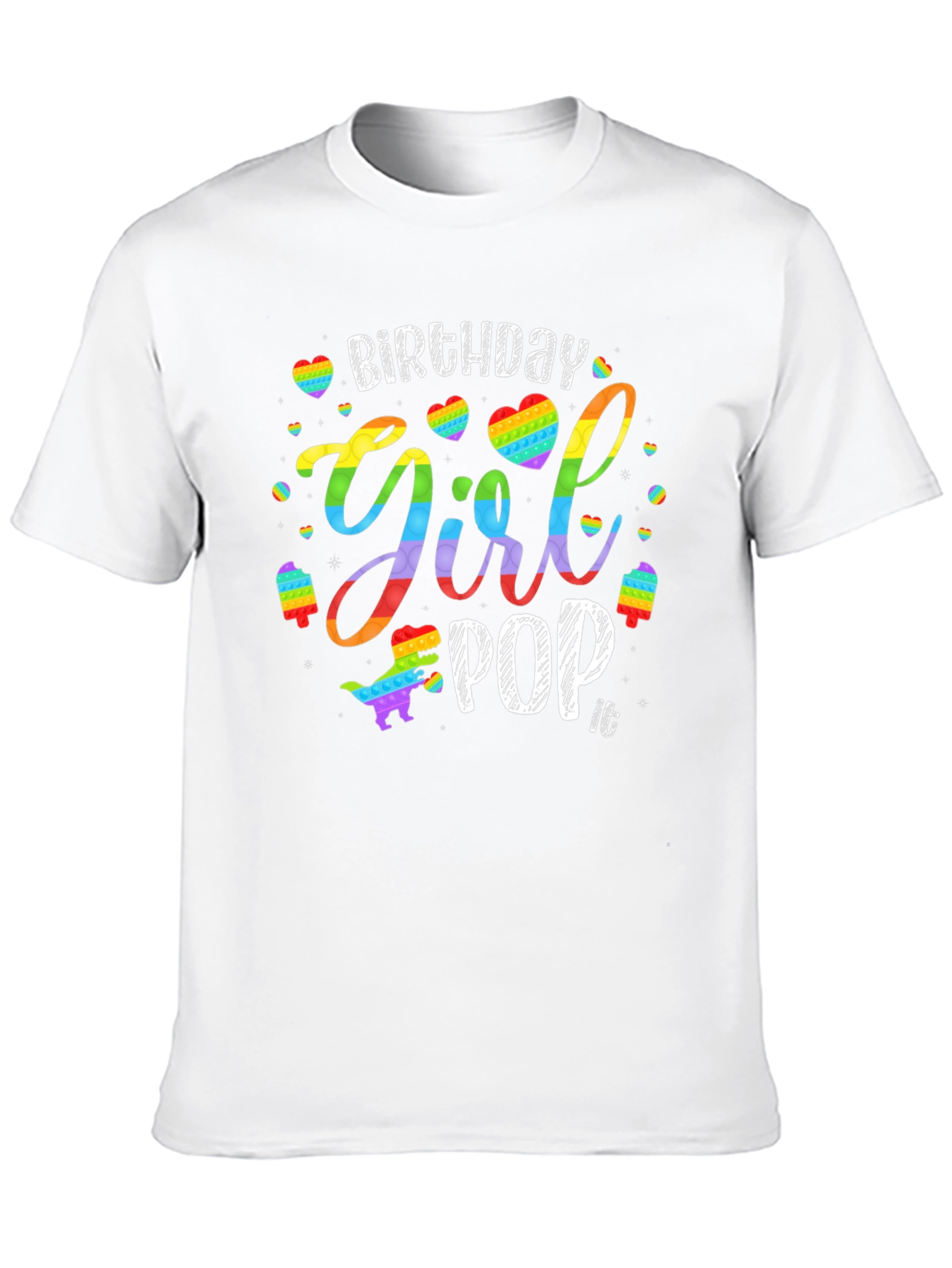 Birthday Girl Pop It T-Shirt