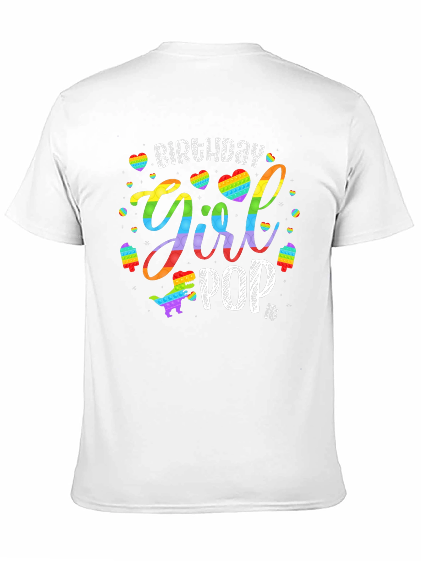 Birthday Girl Pop It T-Shirt