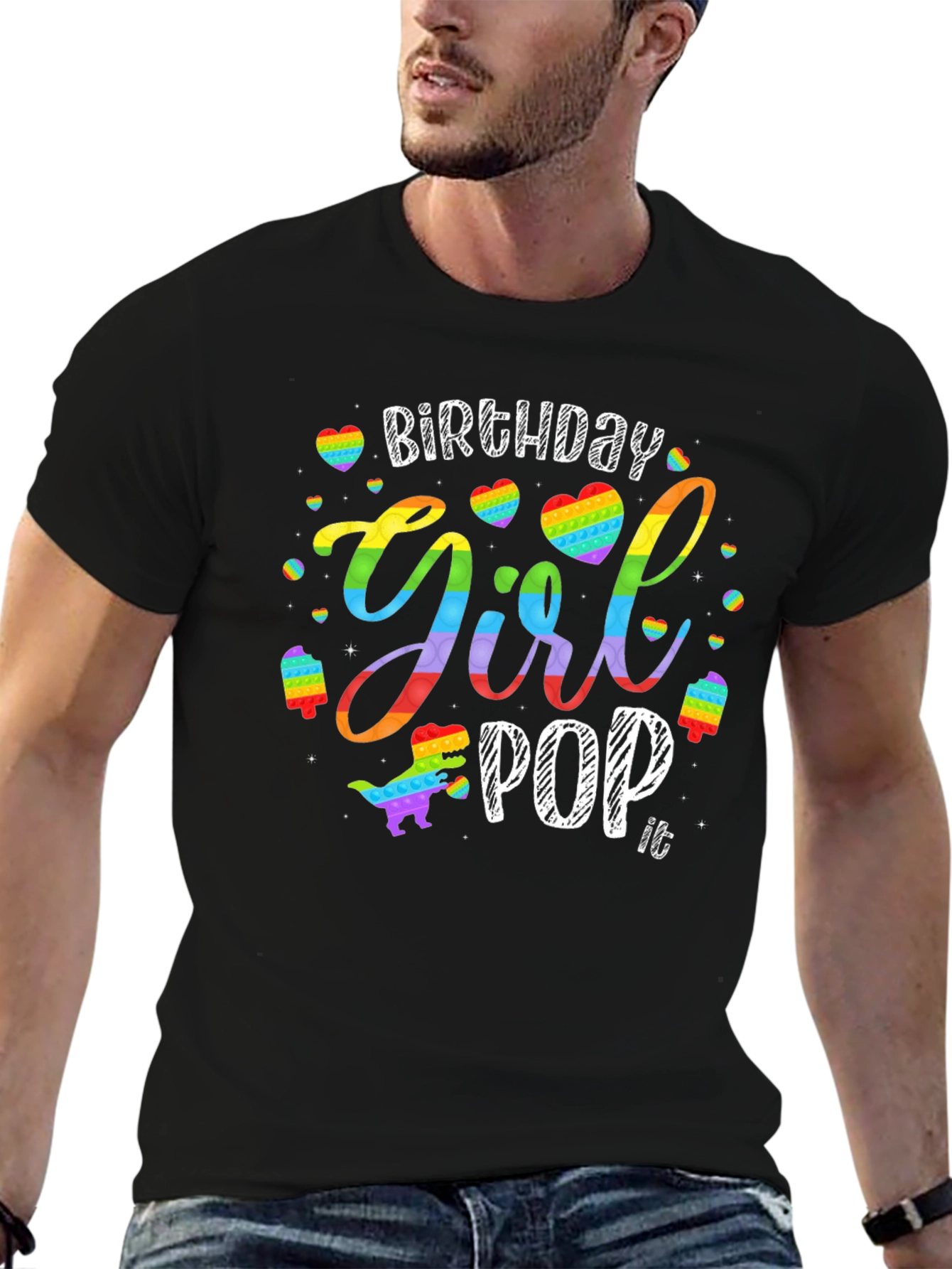 Birthday Girl Pop It T-Shirt