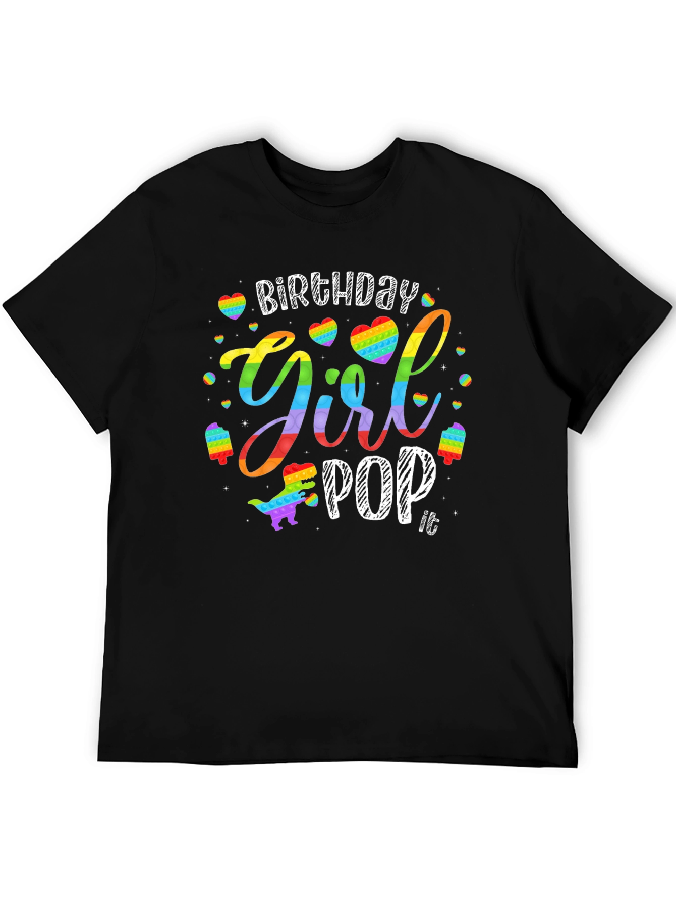 Birthday Girl Pop It T-Shirt