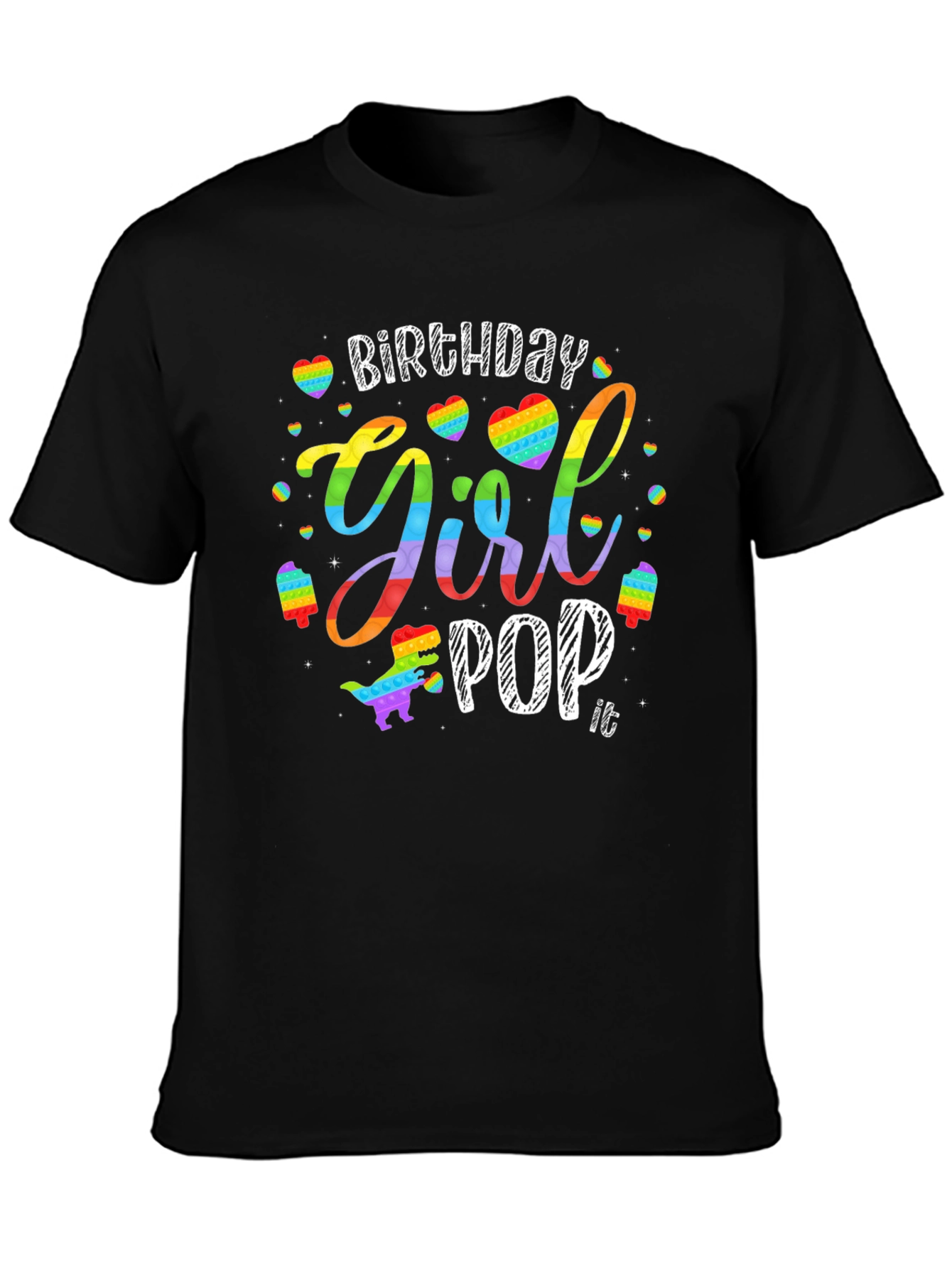Birthday Girl Pop It T-Shirt