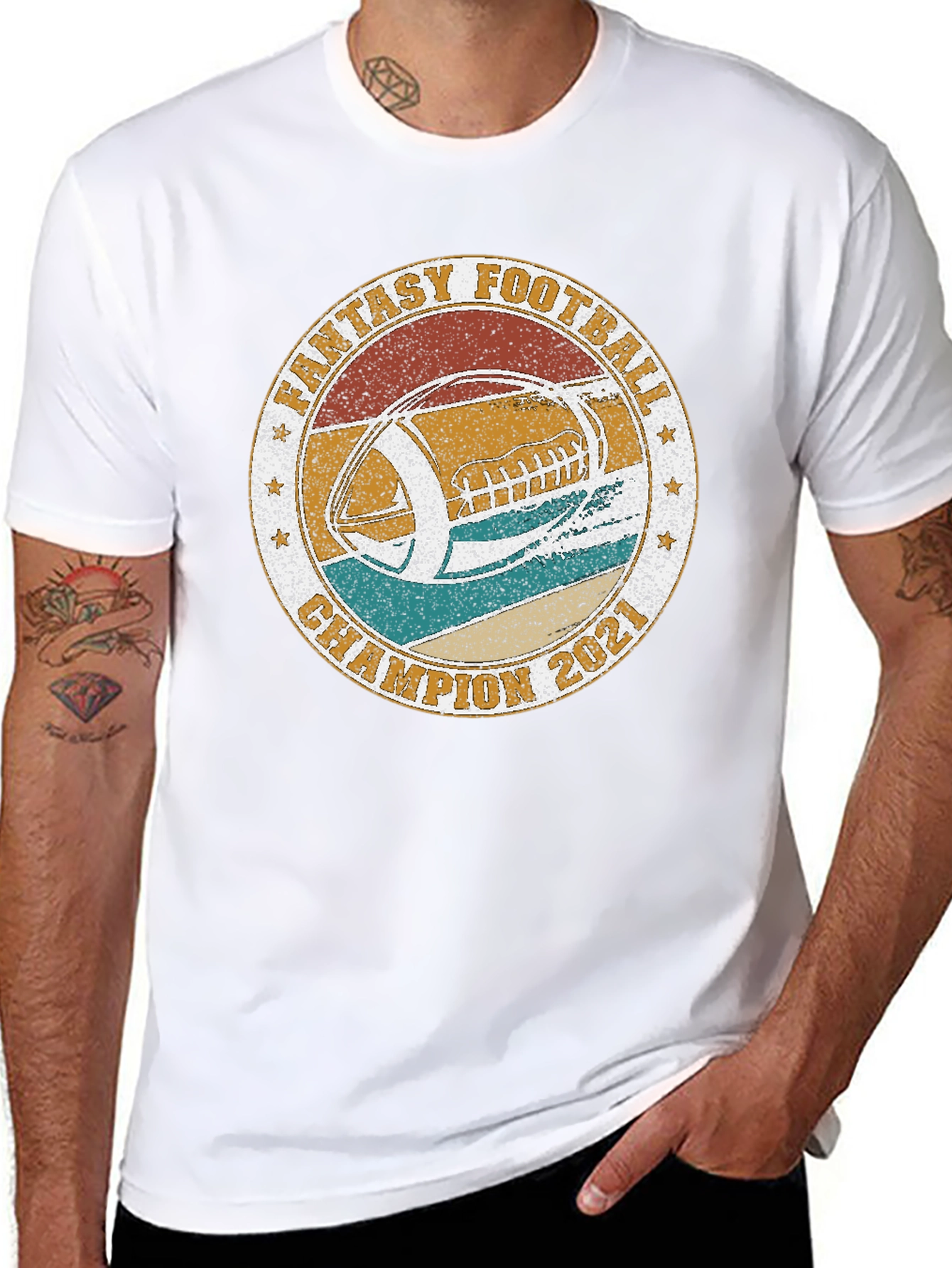 Fantasy Football Champion 2021 T-Shirt