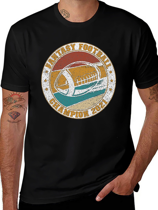 Fantasy Football Champion 2021 T-Shirt