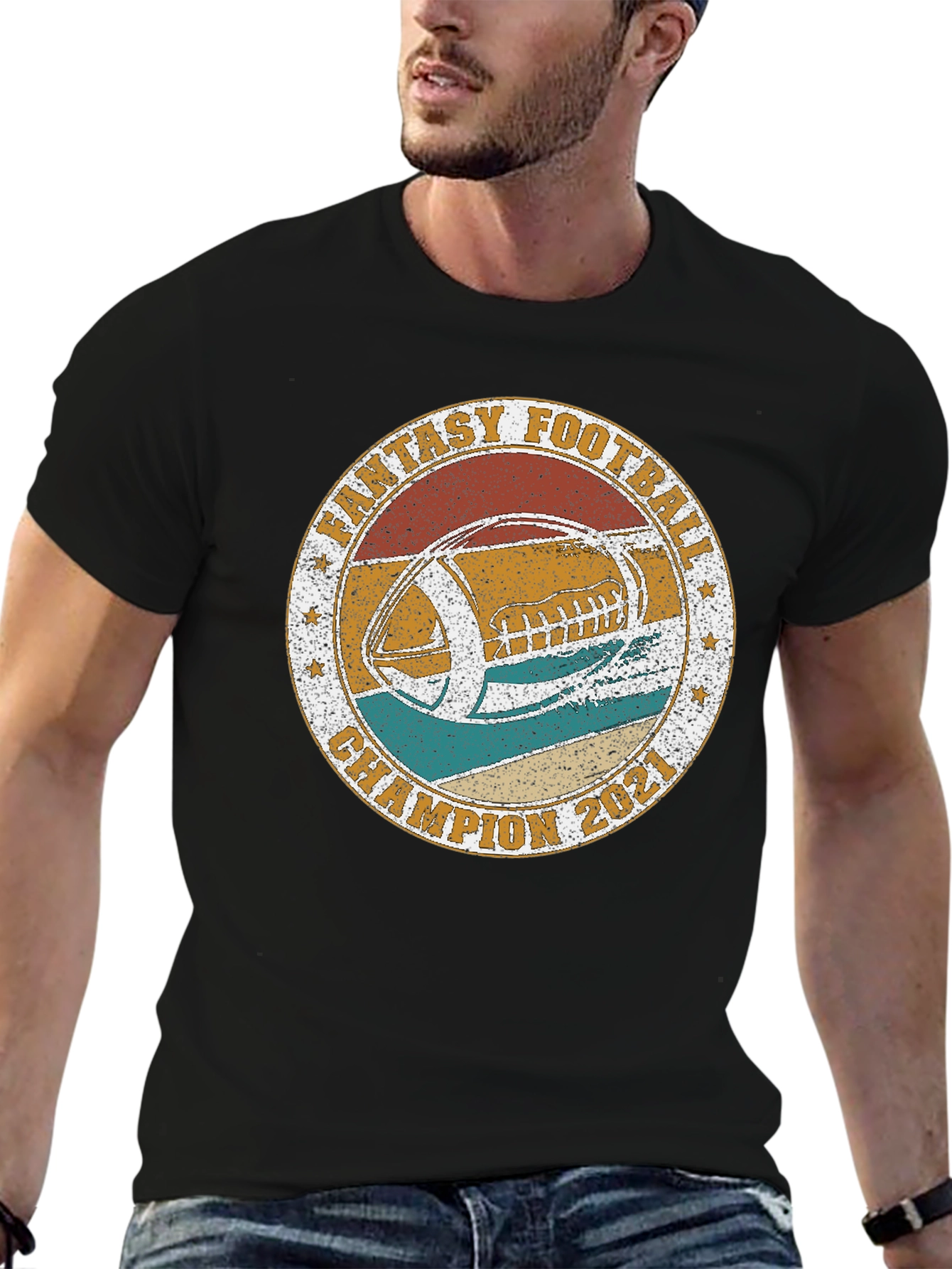 Fantasy Football Champion 2021 T-Shirt