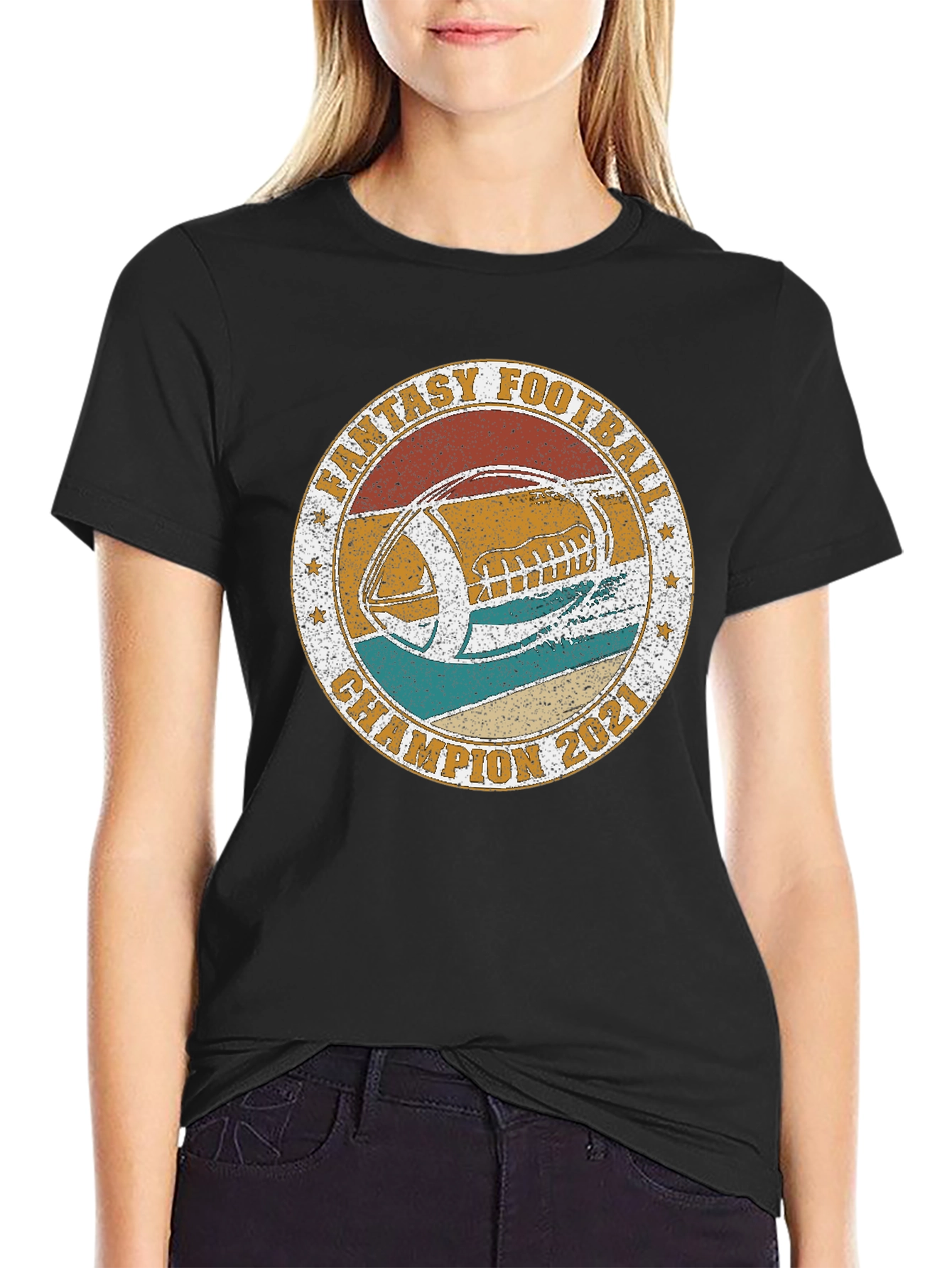 Fantasy Football Champion 2021 T-Shirt
