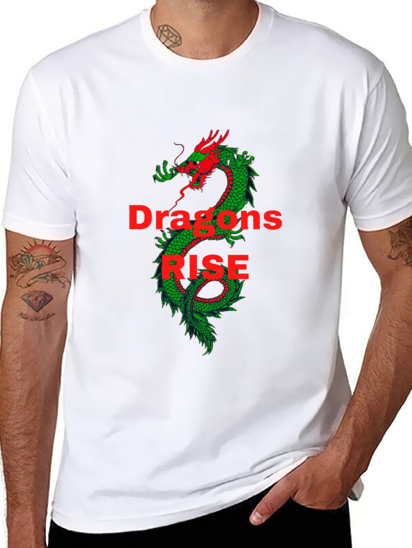 Dragons Rise Black T-Shirt