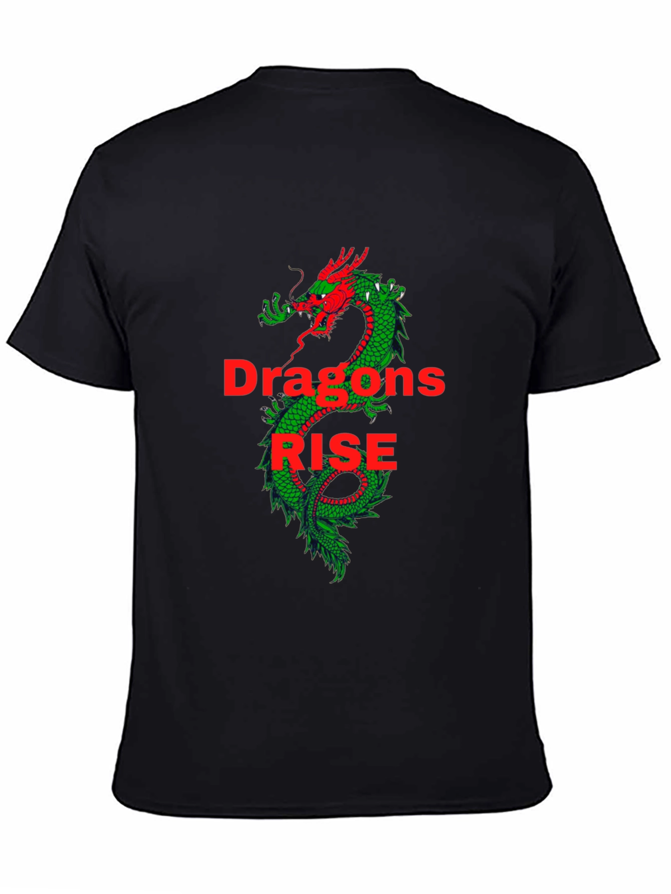 Dragons Rise Black T-Shirt