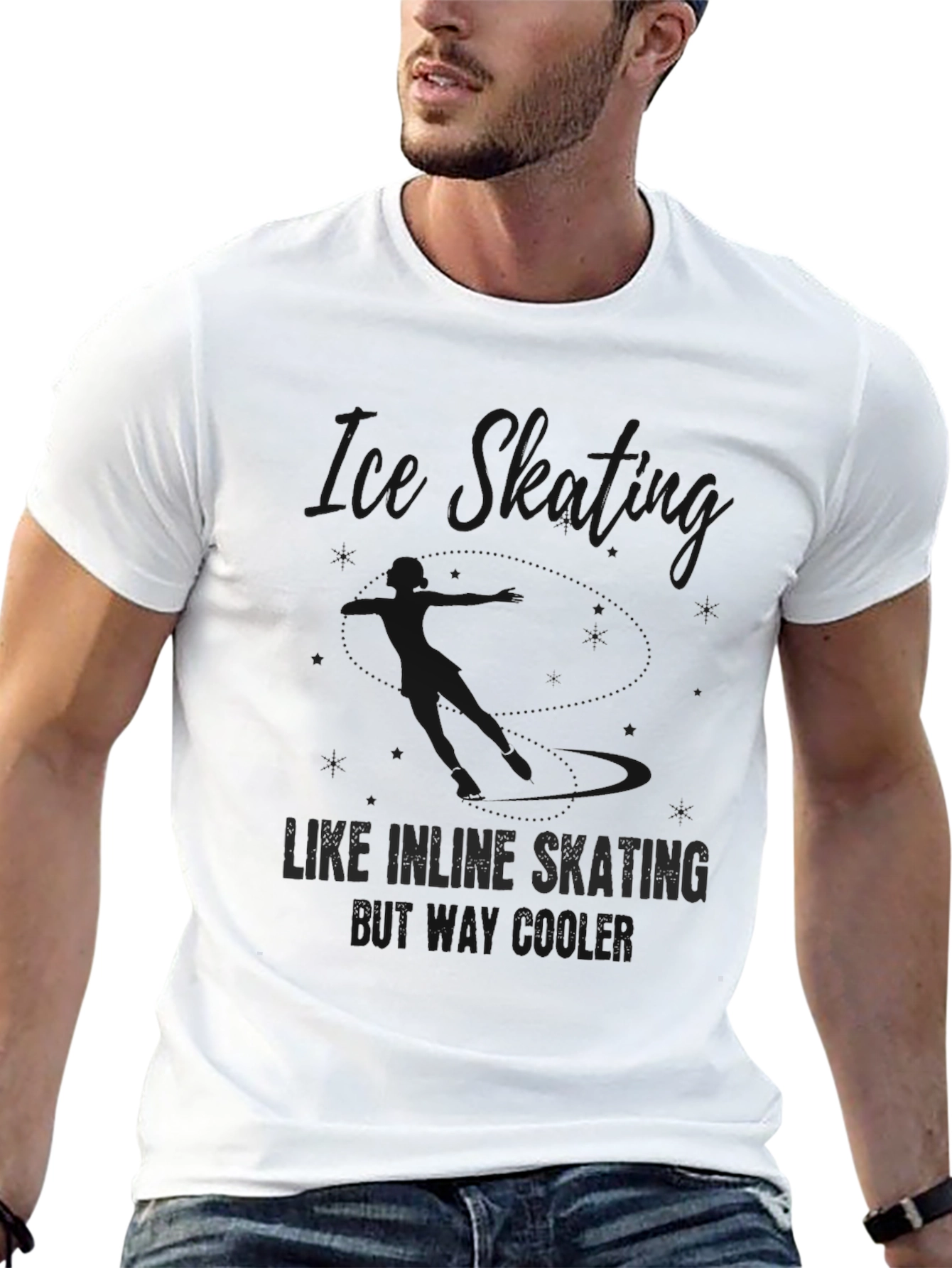 Cool Inline Skating Graphic Tee