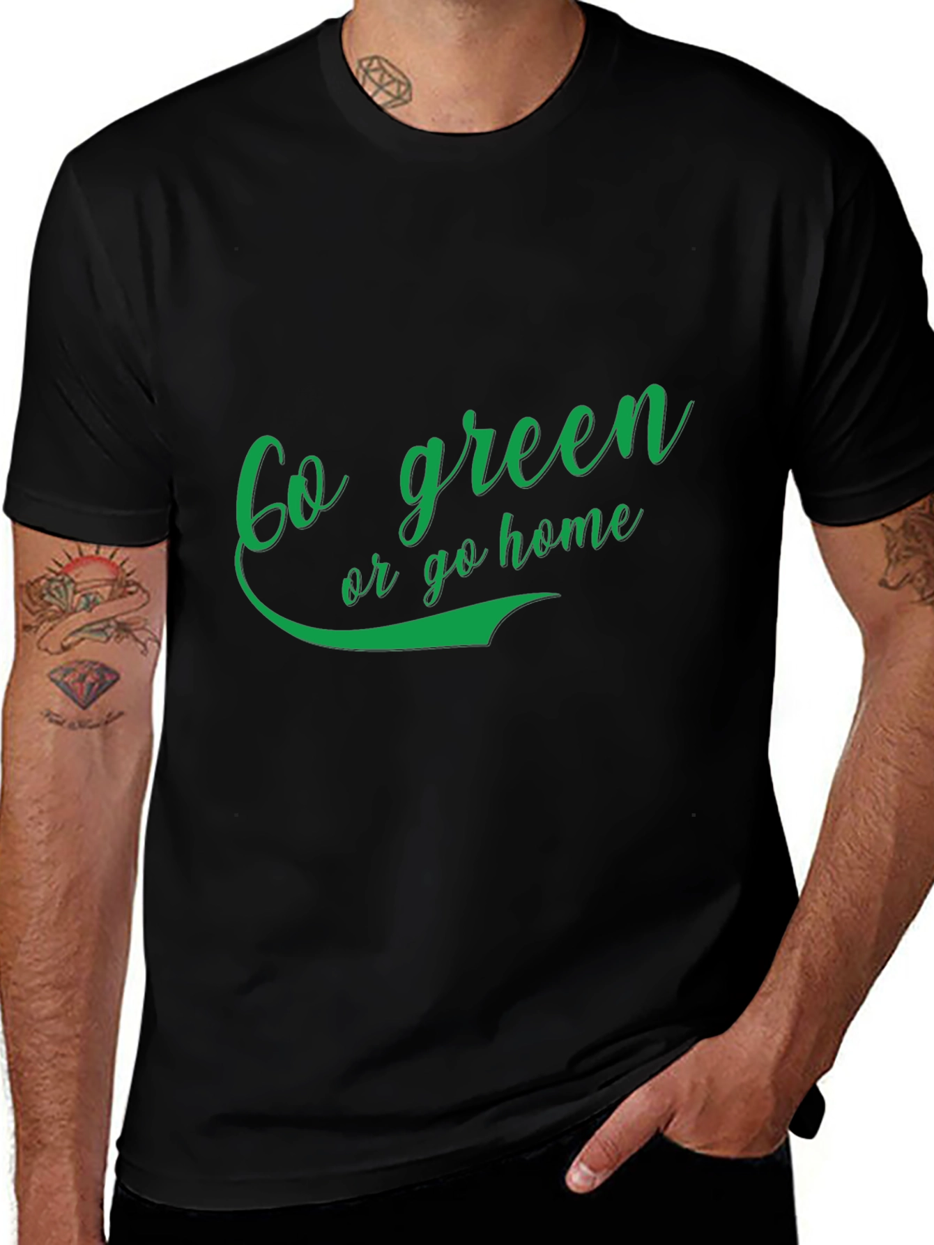 Eco-Friendly Go Green T-Shirt