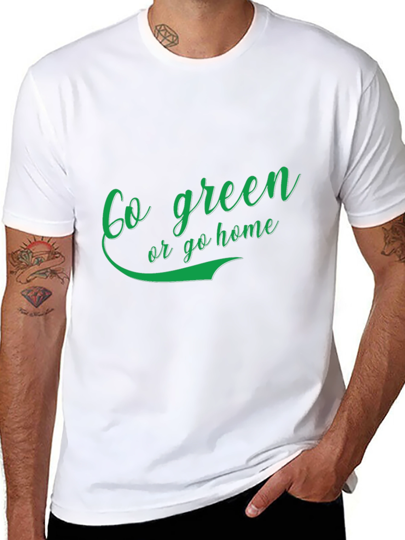 Eco-Friendly Go Green T-Shirt