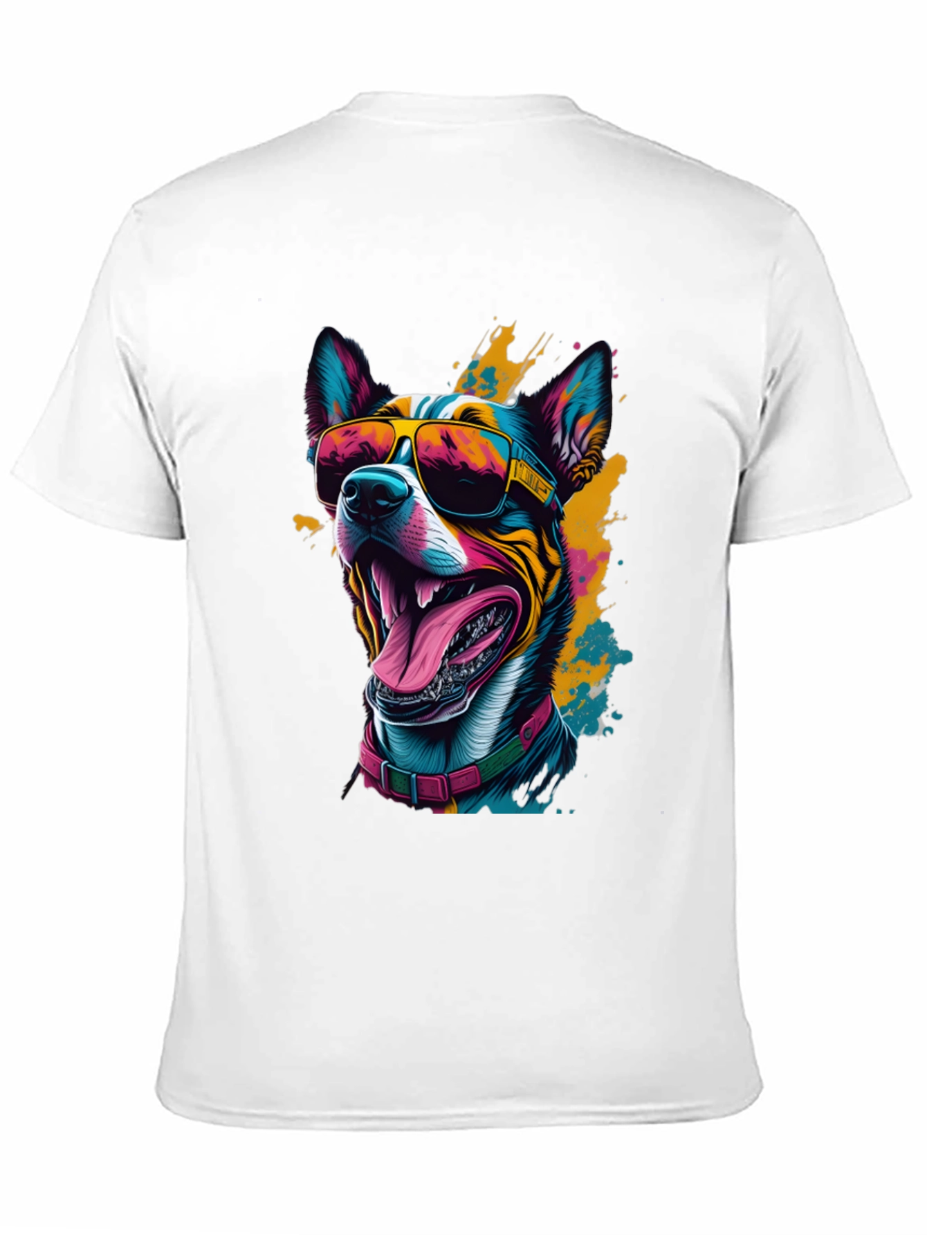 Cool Dog Graphic T-Shirt - Stylish Canine Design