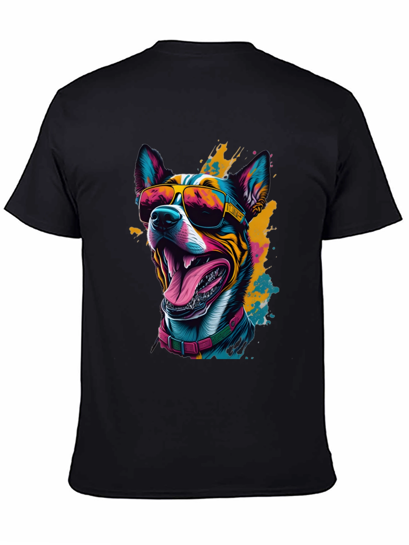 Cool Dog Graphic T-Shirt - Stylish Canine Design