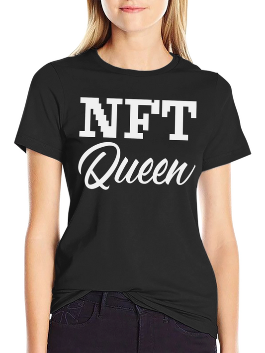 NFT Queen Black T-Shirt