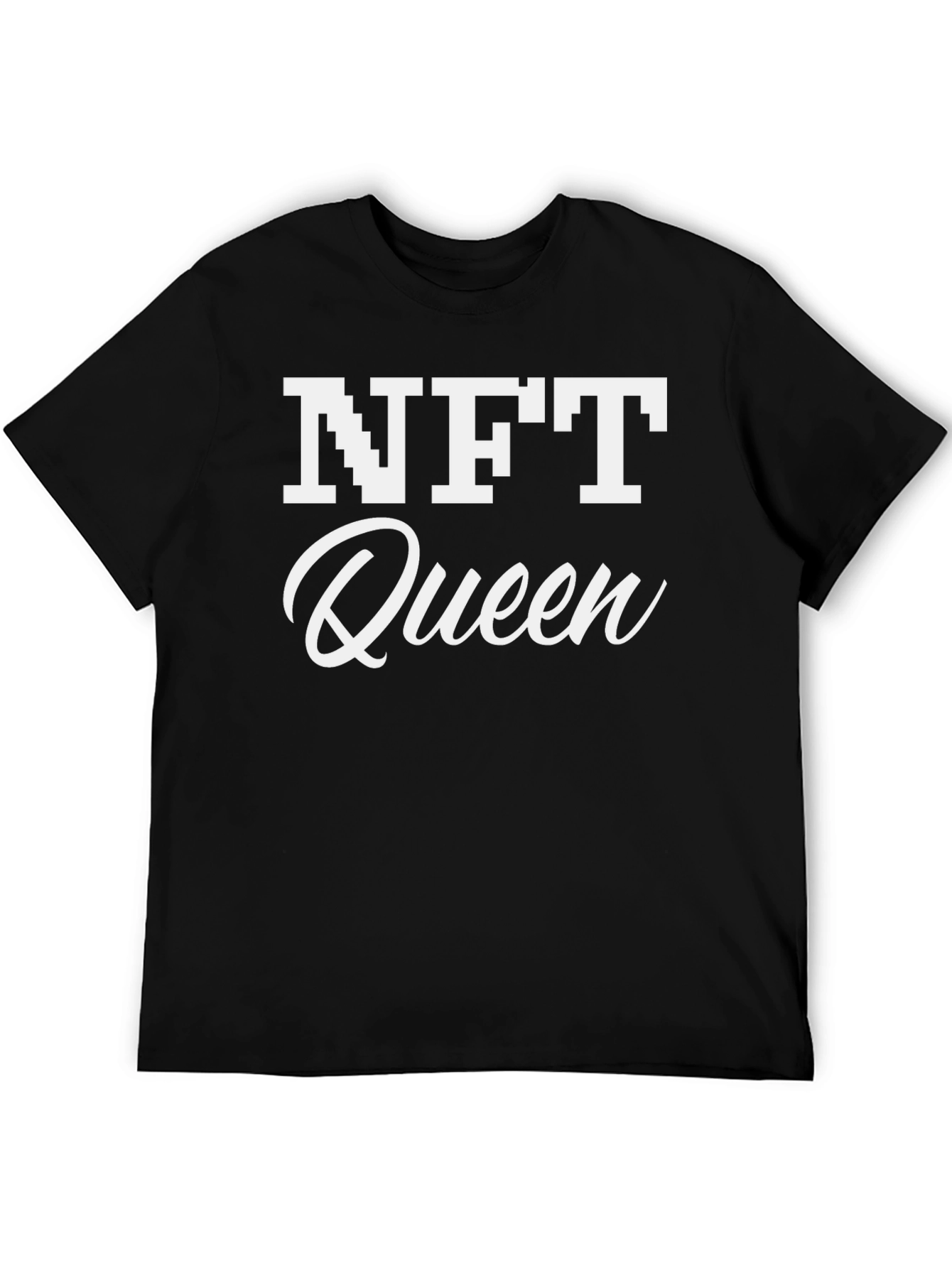 NFT Queen Black T-Shirt