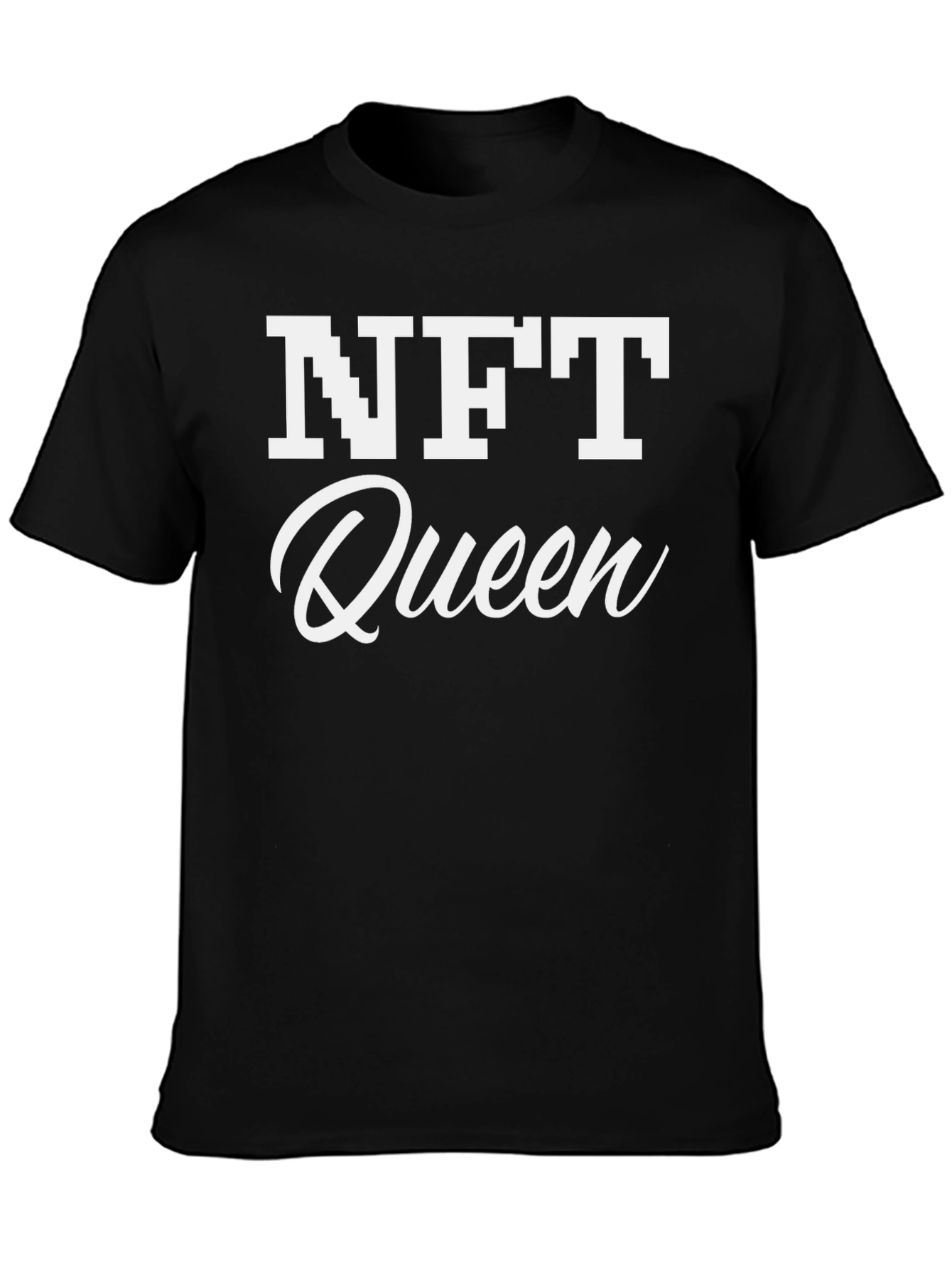 NFT Queen Black T-Shirt
