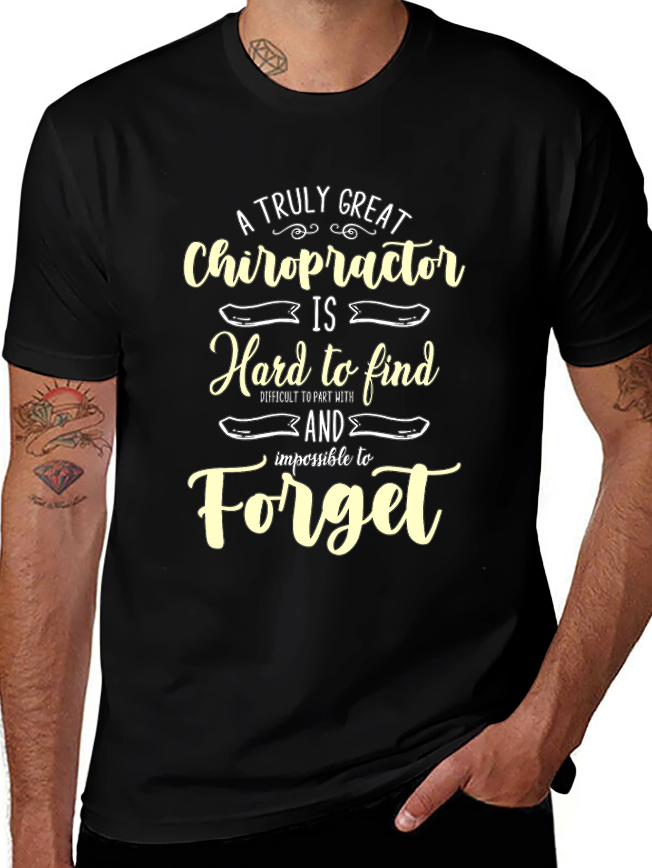 Chiropractor Appreciation T-Shirt - Hard to Find